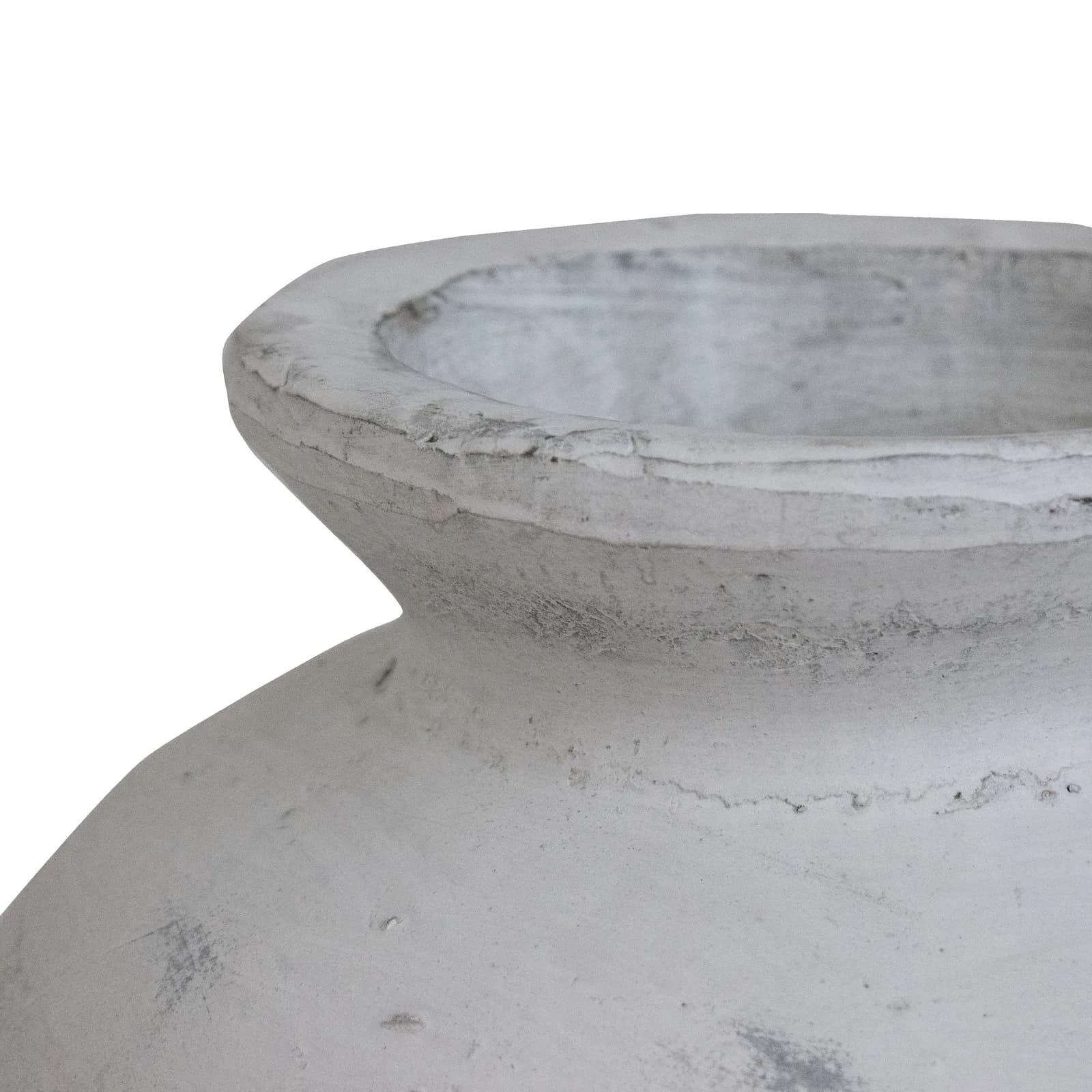 Darcy Antique White Vase - Vases, photo 9 of 10