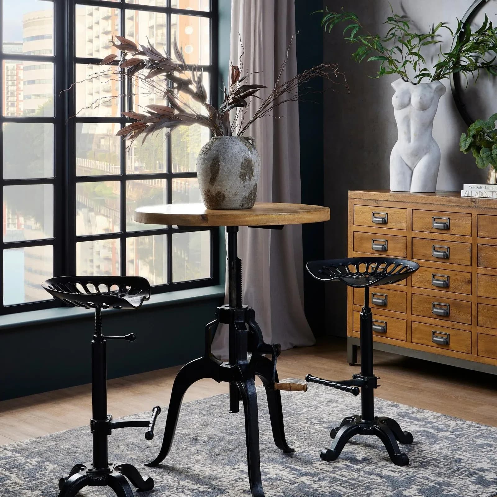 Adjustable Tractor Seat - Stools & bar stools, photo 3 of 10