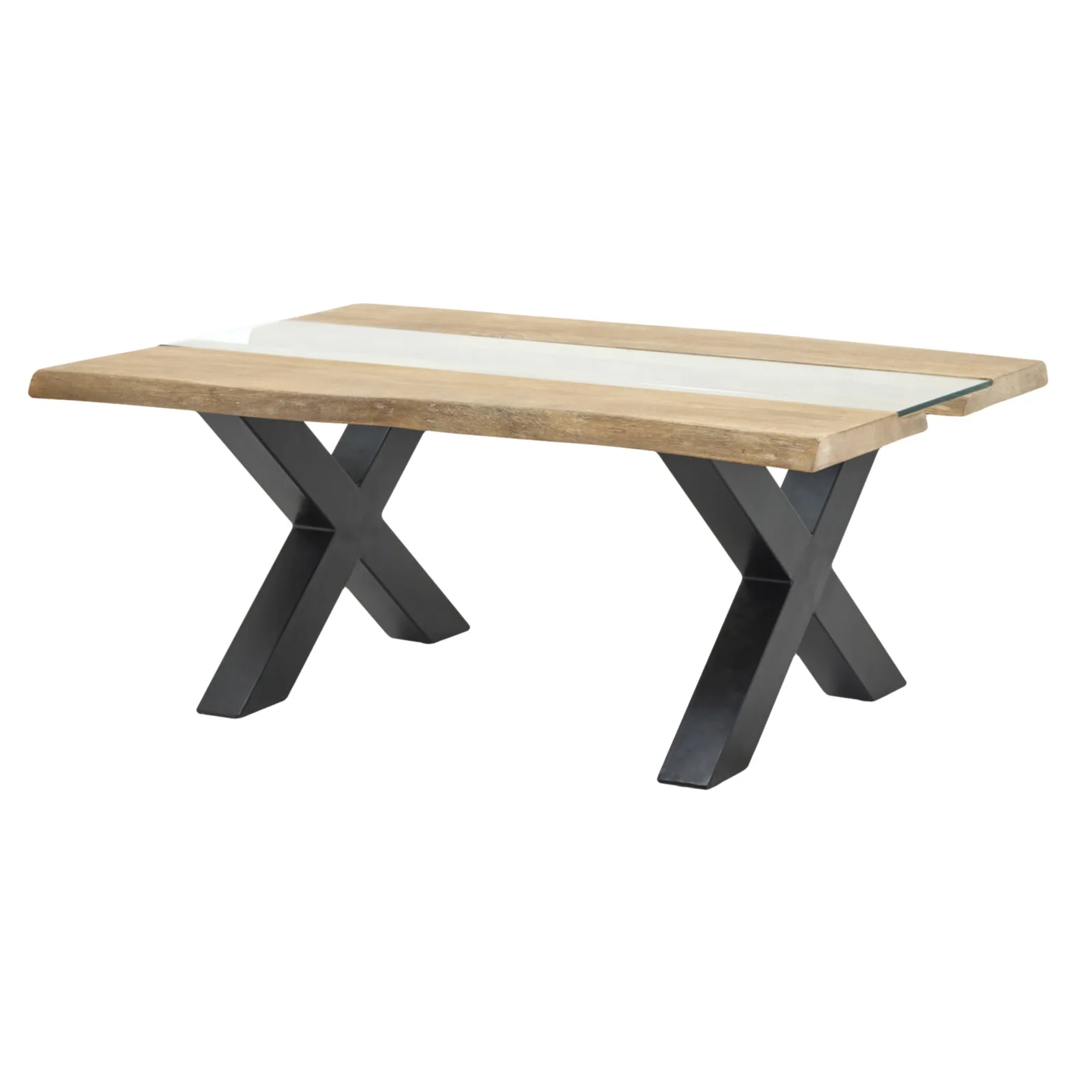 Live Edge Collection Light Acacia River Coffee Table - Coffee tables, photo 8 of 10