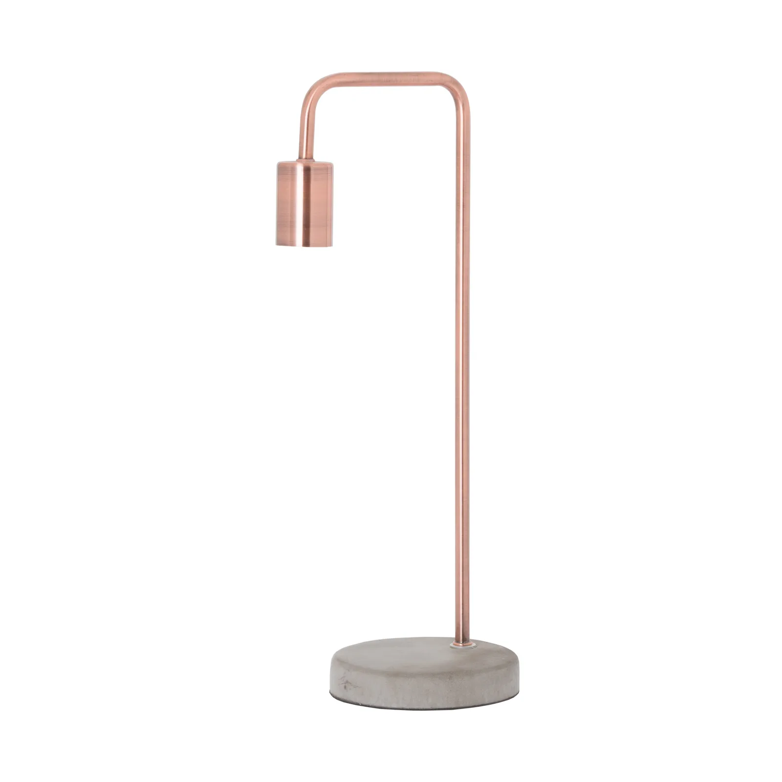 Copper Industrial Lamp With Stone Base - Table lamps, photo 8 of 10