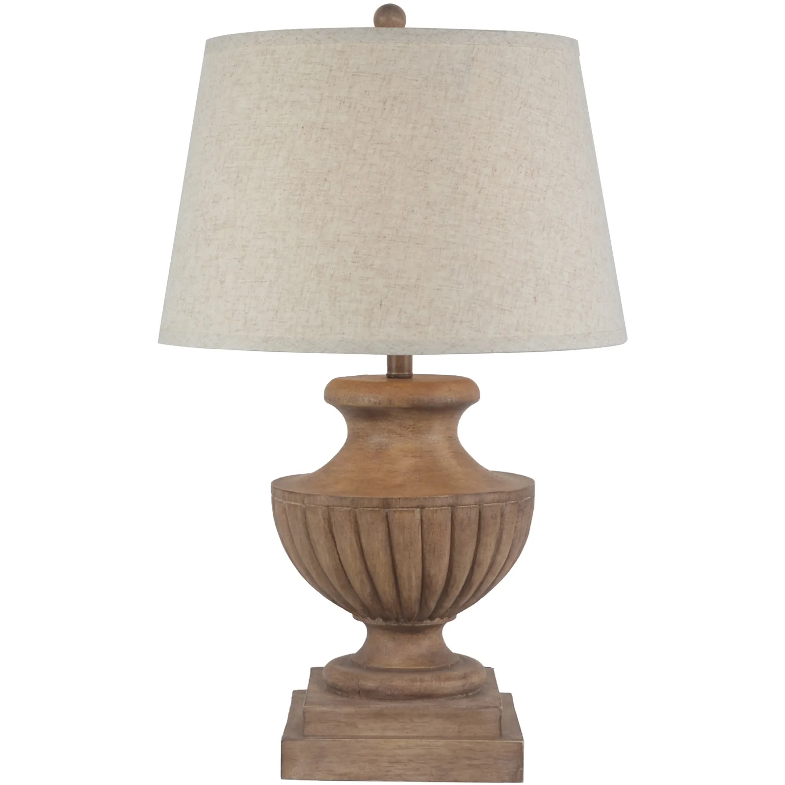 Marbelle Table Lamp With Edged Linen Shade - Table lamps, photo 7 of 10