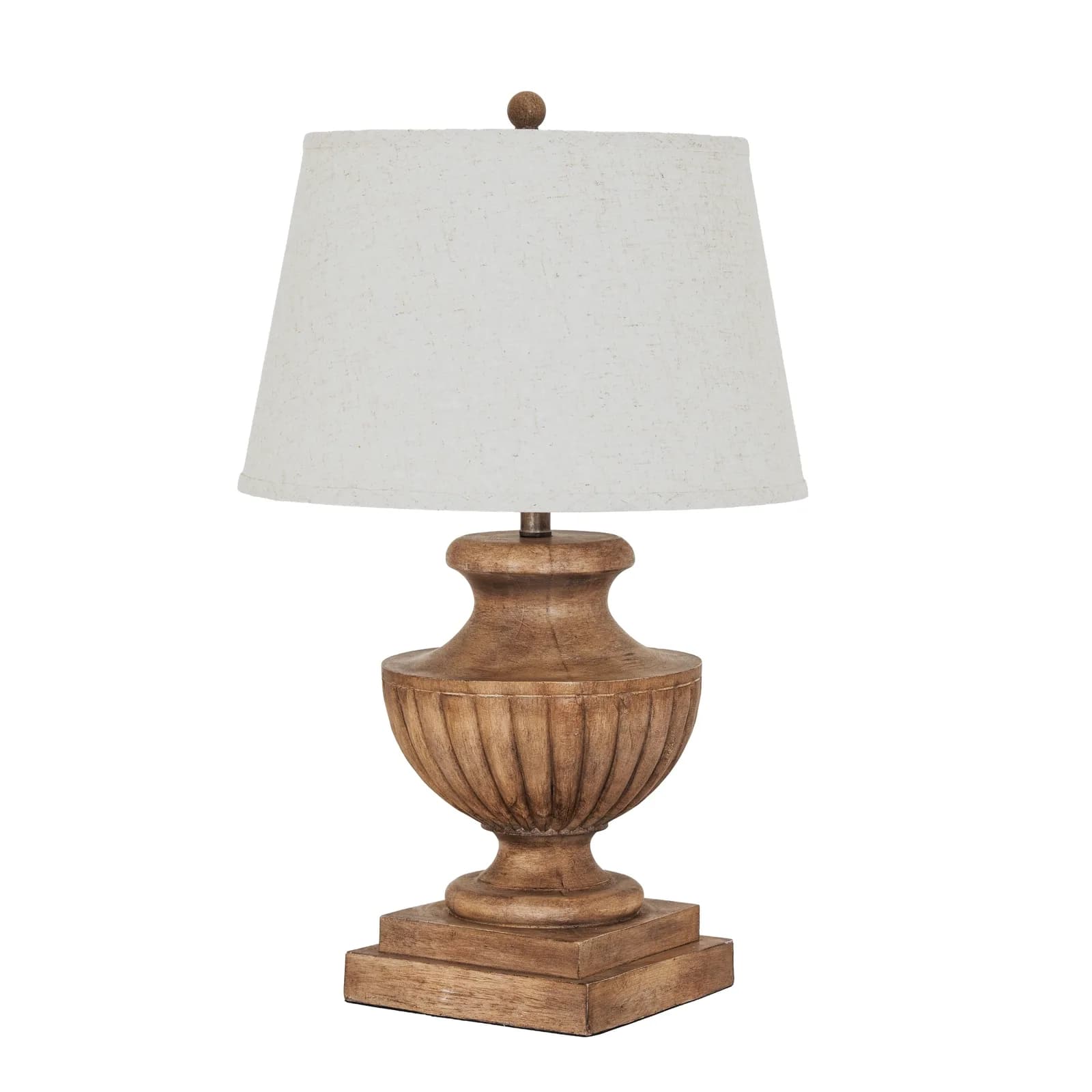 Marbelle Table Lamp With Edged Linen Shade - Table lamps, photo 8 of 10
