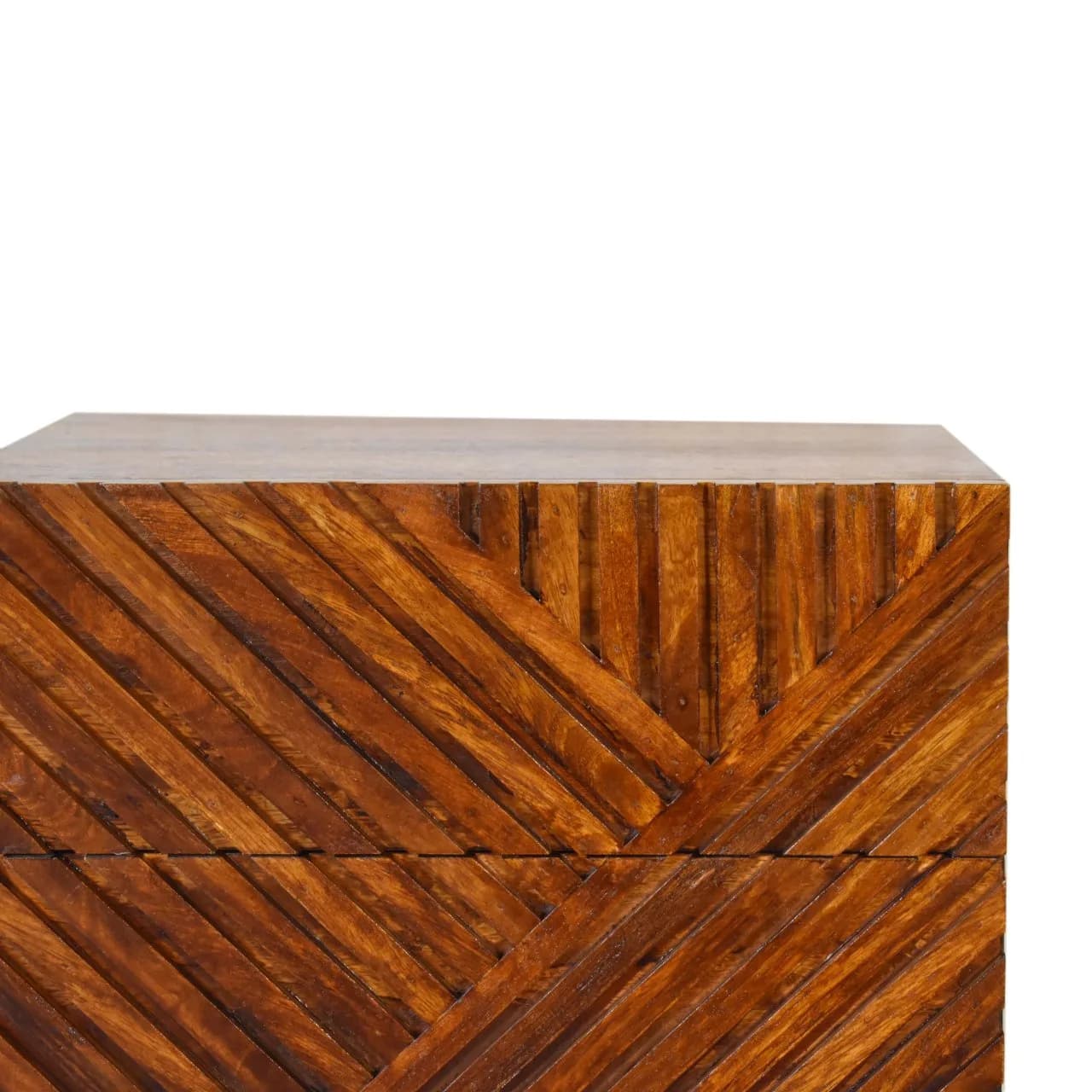 Lille 2 Drawer Chestnut Bedside - Bedside tables, photo 5 of 10