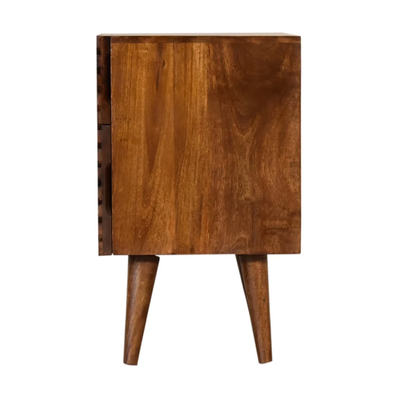 Lille 2 Drawer Chestnut Bedside - Bedside tables, photo 9 of 10