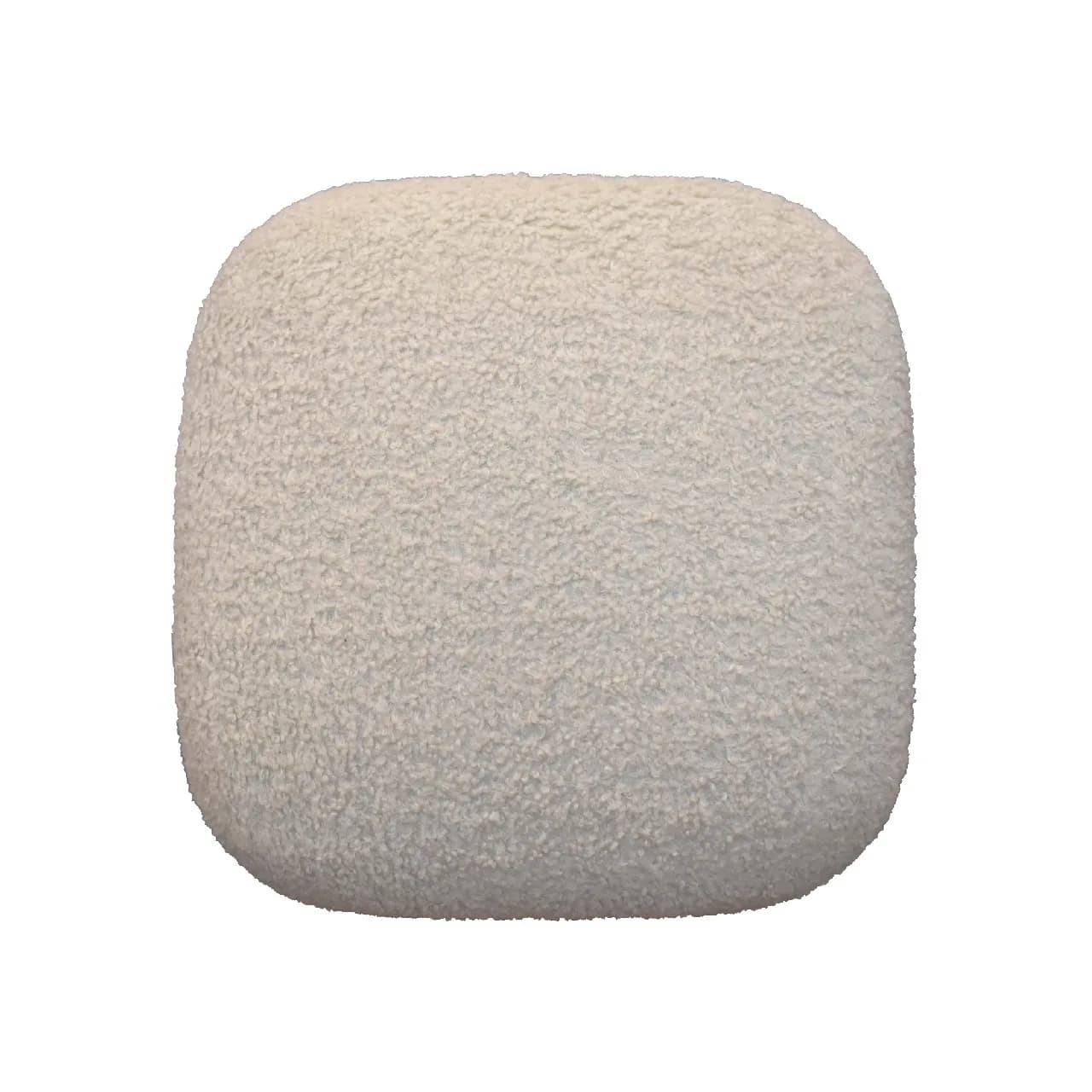 Boucle Cream Square Footstool - Footstools & ottomans, photo 9 of 9