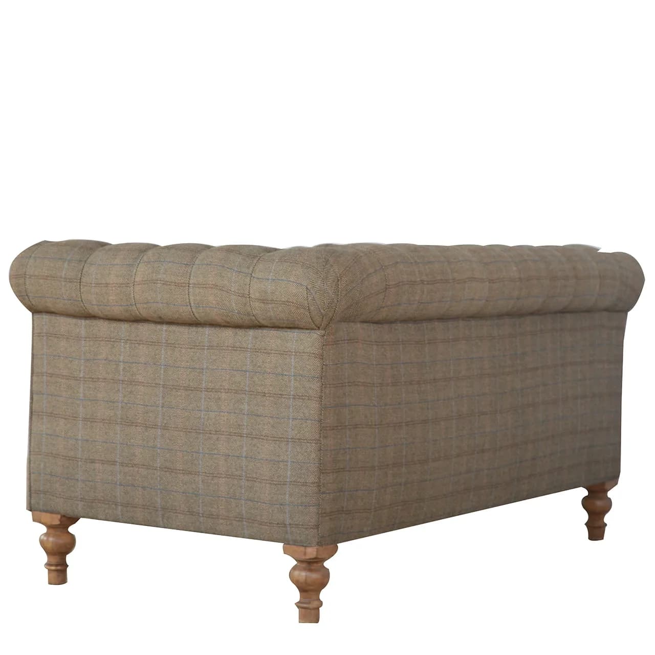 Multi Tweed 2 Seat Chesterfield - Sofas & settees, photo 8 of 10