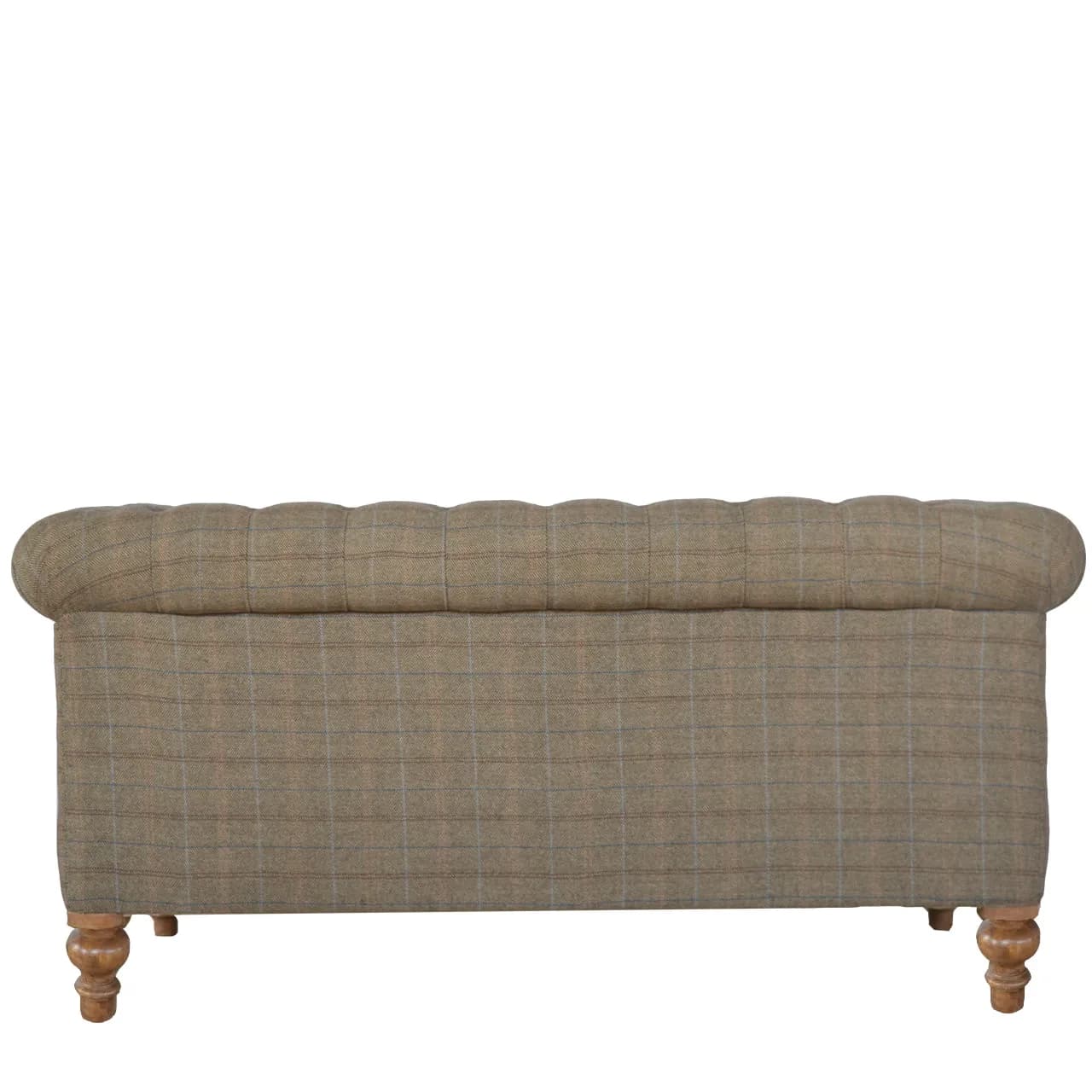 Multi Tweed 2 Seat Chesterfield - Sofas & settees, photo 10 of 10