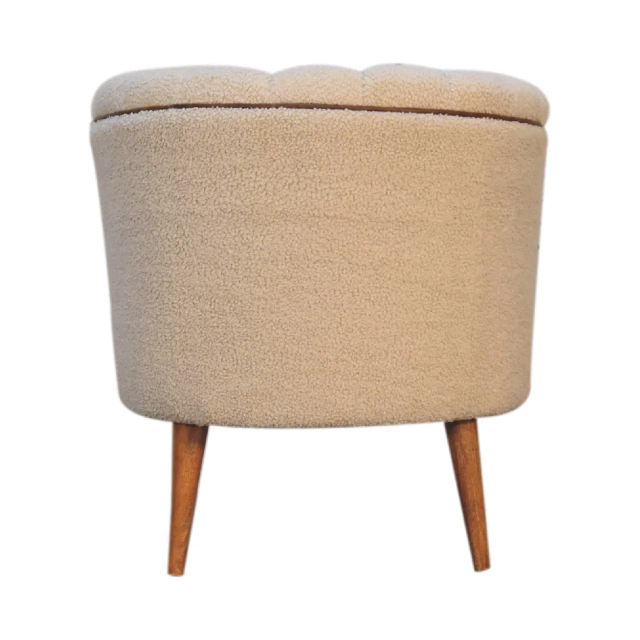 Boucle Cream Buffalo Armchair - Armchairs, photo 10 of 10