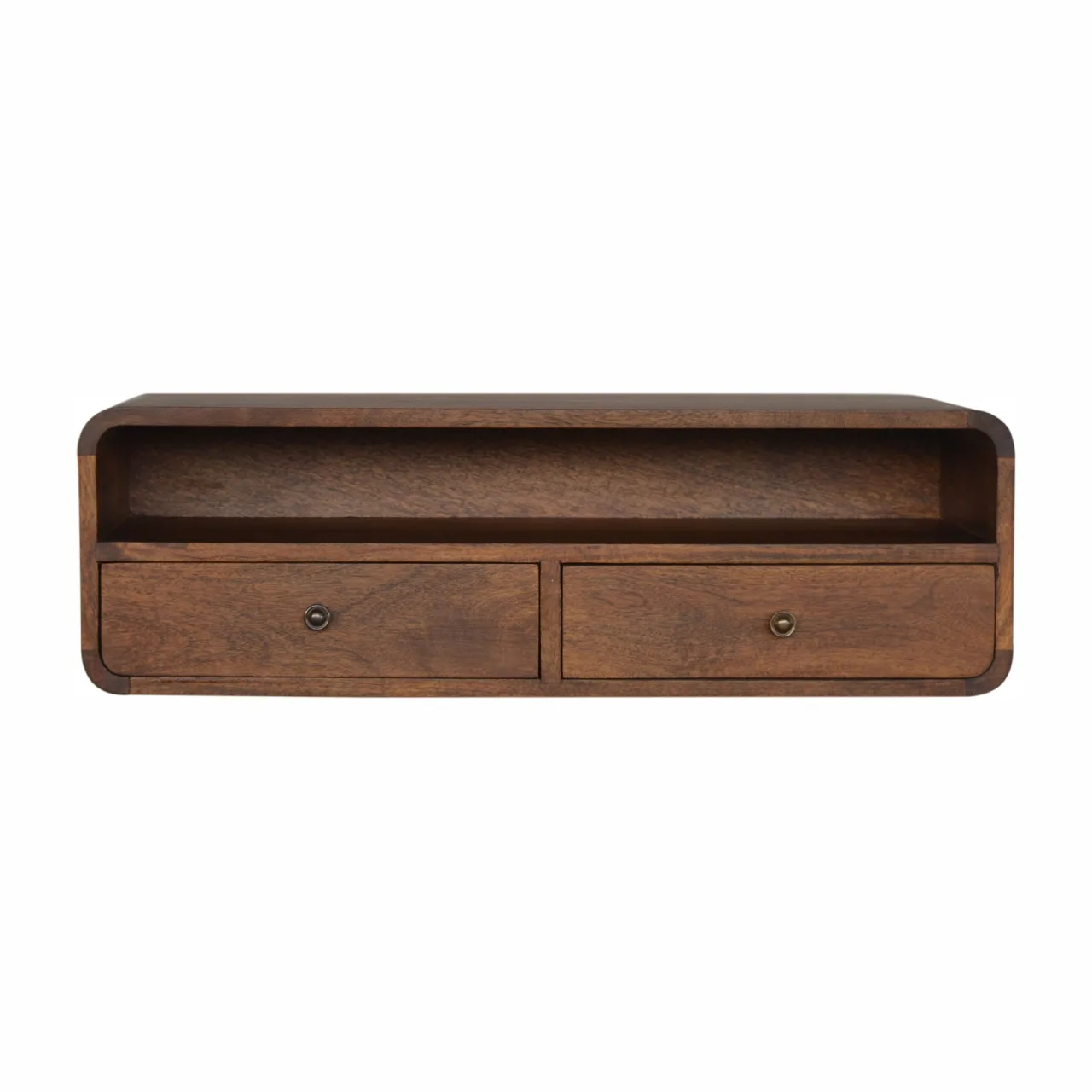 Floating Chestnut Open Console - Console tables, photo 2 of 10