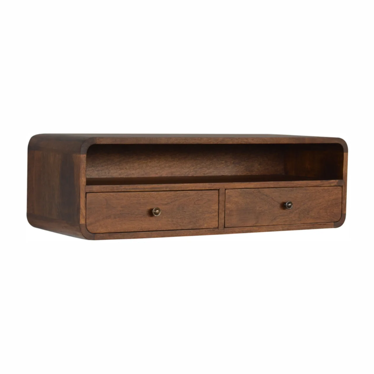 Floating Chestnut Open Console - Console tables, photo 4 of 10