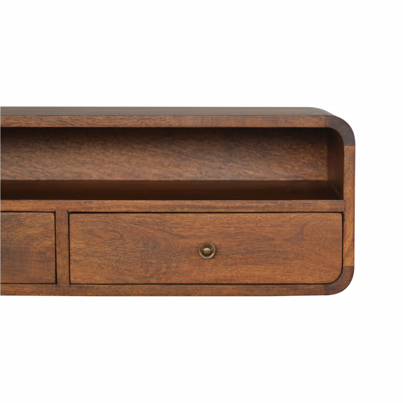 Floating Chestnut Open Console - Console tables, photo 6 of 10