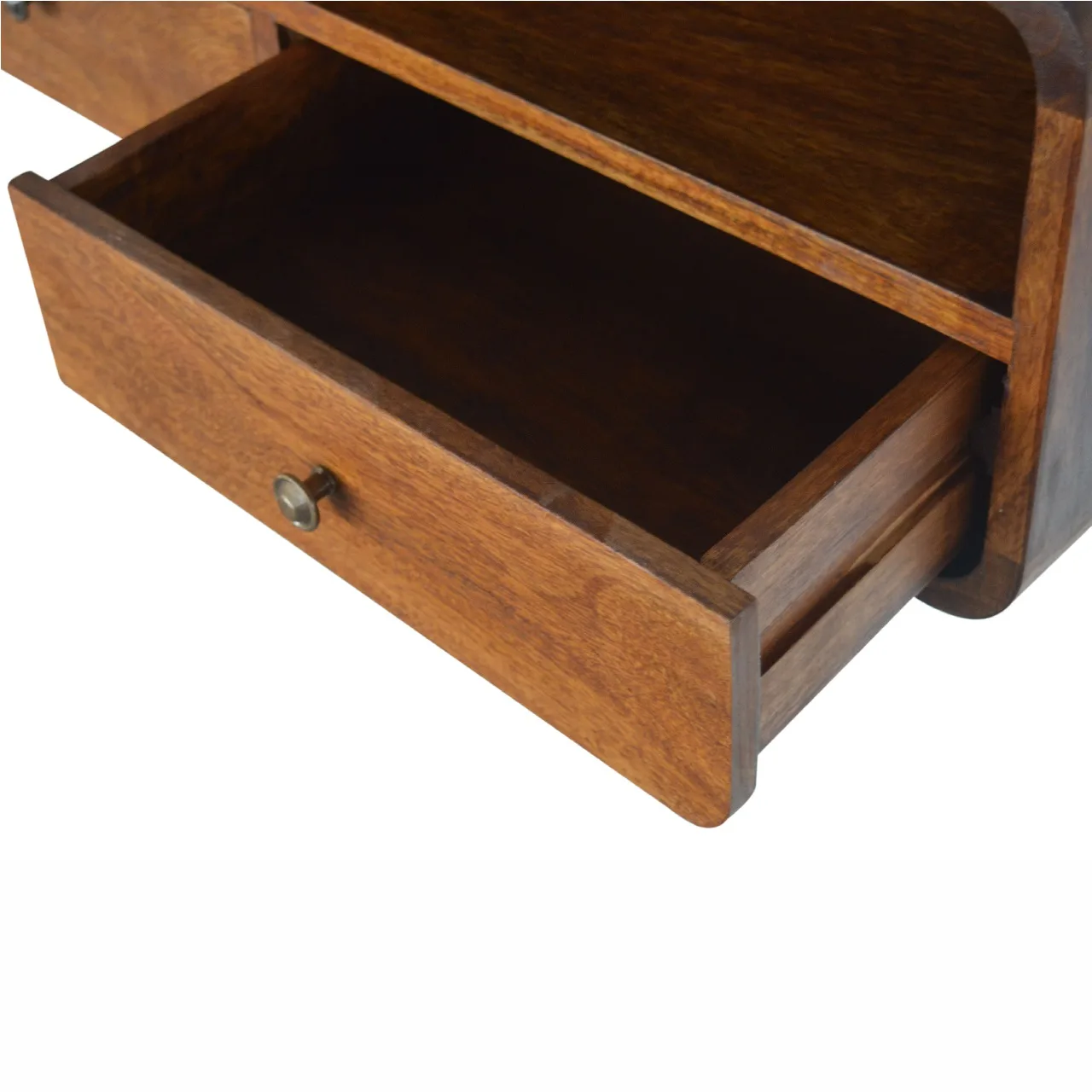 Floating Chestnut Open Console - Console tables, photo 7 of 10