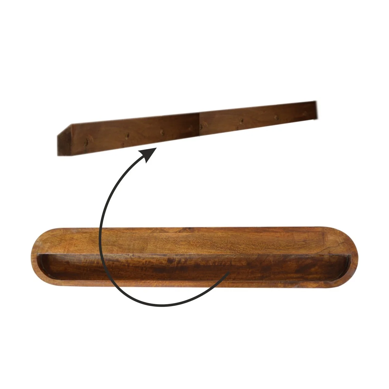 Floating Chestnut London Console - Console tables, photo 9 of 9