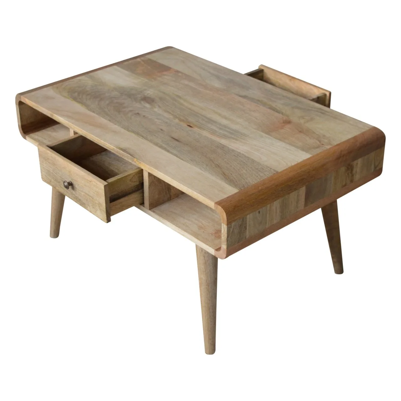 Curved Oak-ish Coffee Table - Coffee tables, photo 3 of 9
