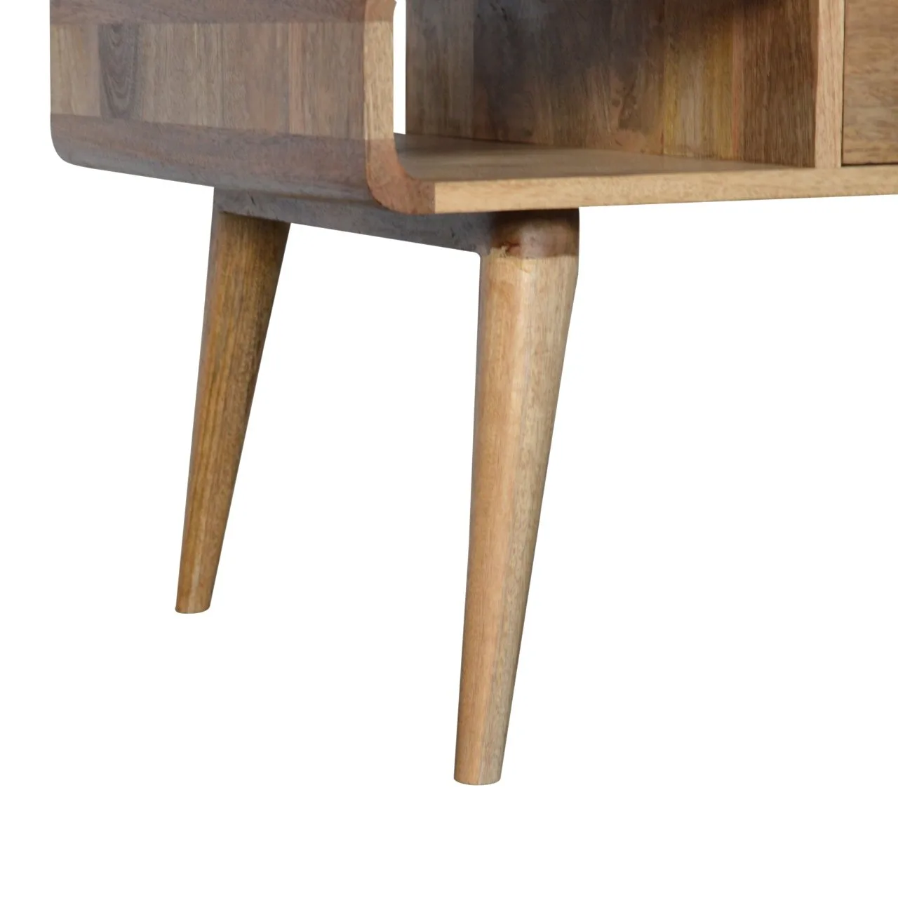 Curved Oak-ish Coffee Table - Coffee tables, photo 6 of 9