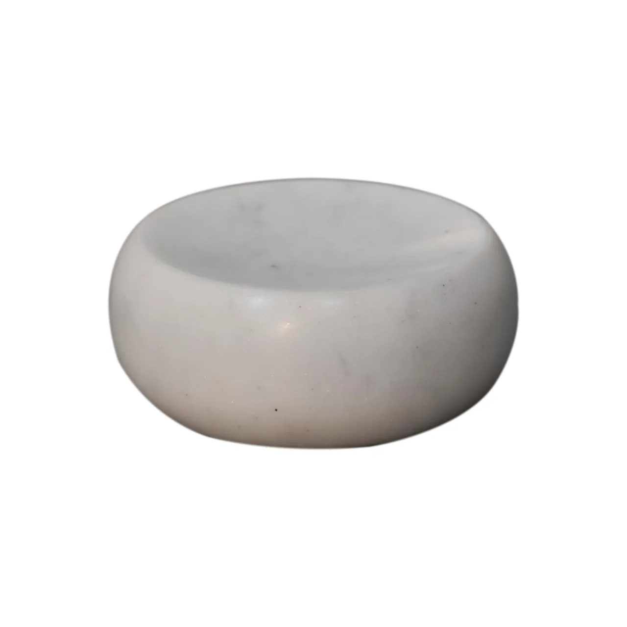 Set of 5 White Marble Bathroom Set - Decorative, photo 5 of 8