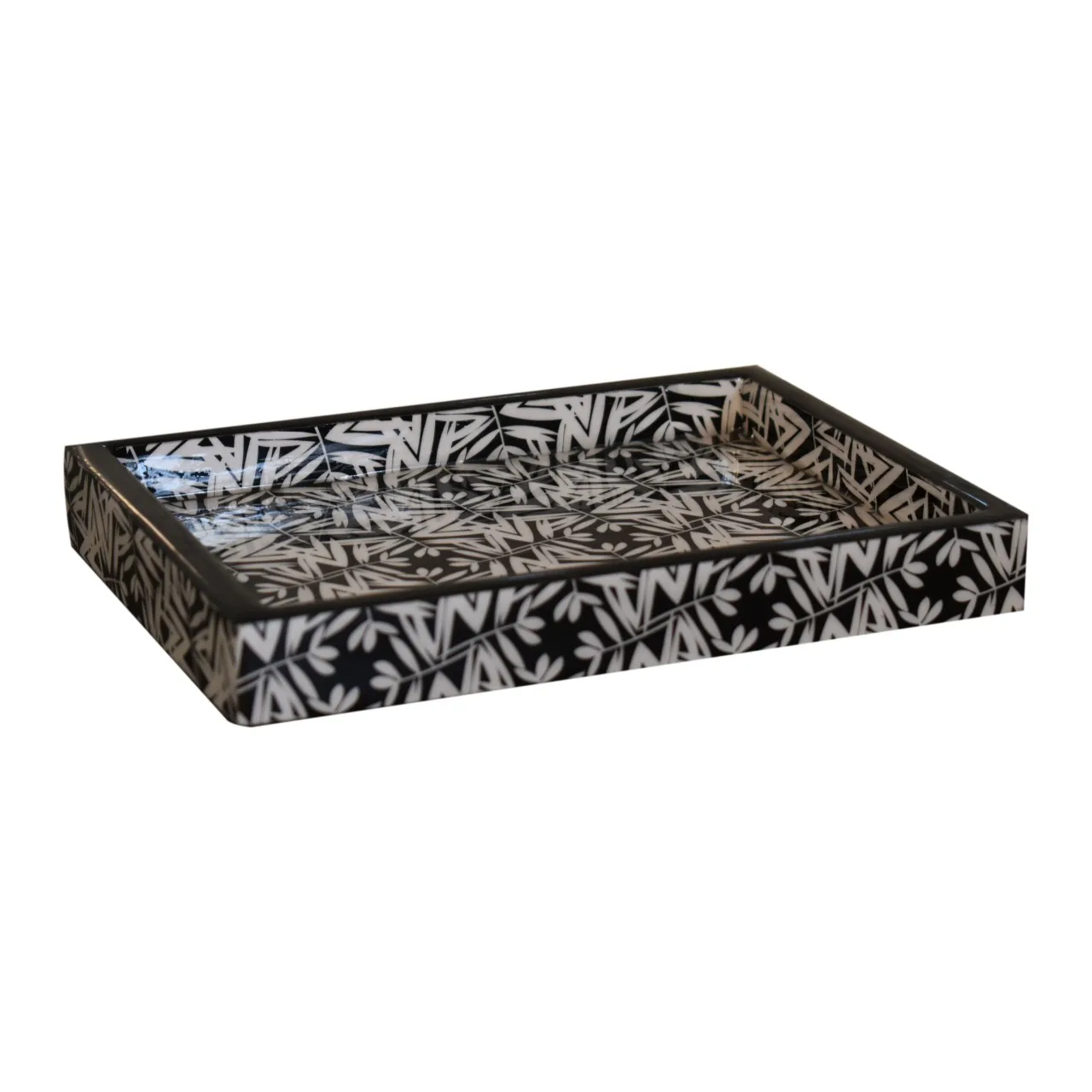 Aztec Print Bathroom Set of 6 - Trays & baskets, photo 6 of 8