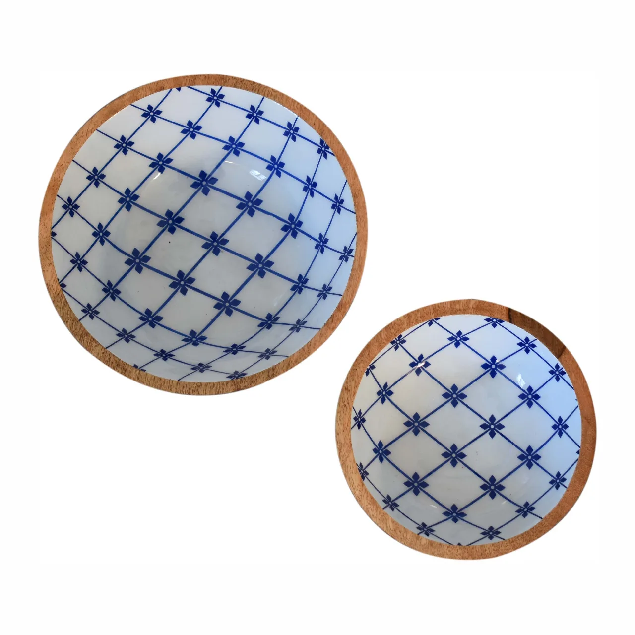 Blue and White Bowl Set of 2 - Decorative, photo 4 of 9