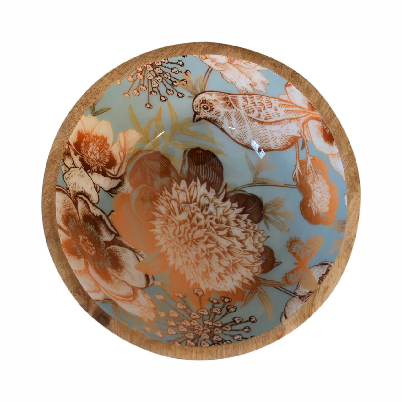 Floral Bird Bowl Set of 2 - Decorative, photo 4 of 7