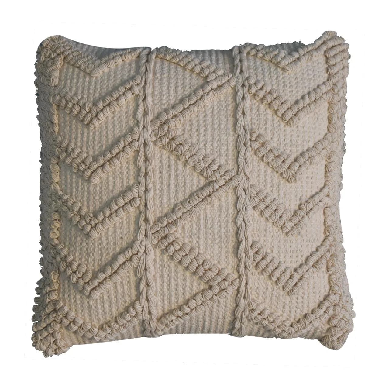 Alda Cushion Set of 2 - Cream - Cushions & throws, photo 4 of 8