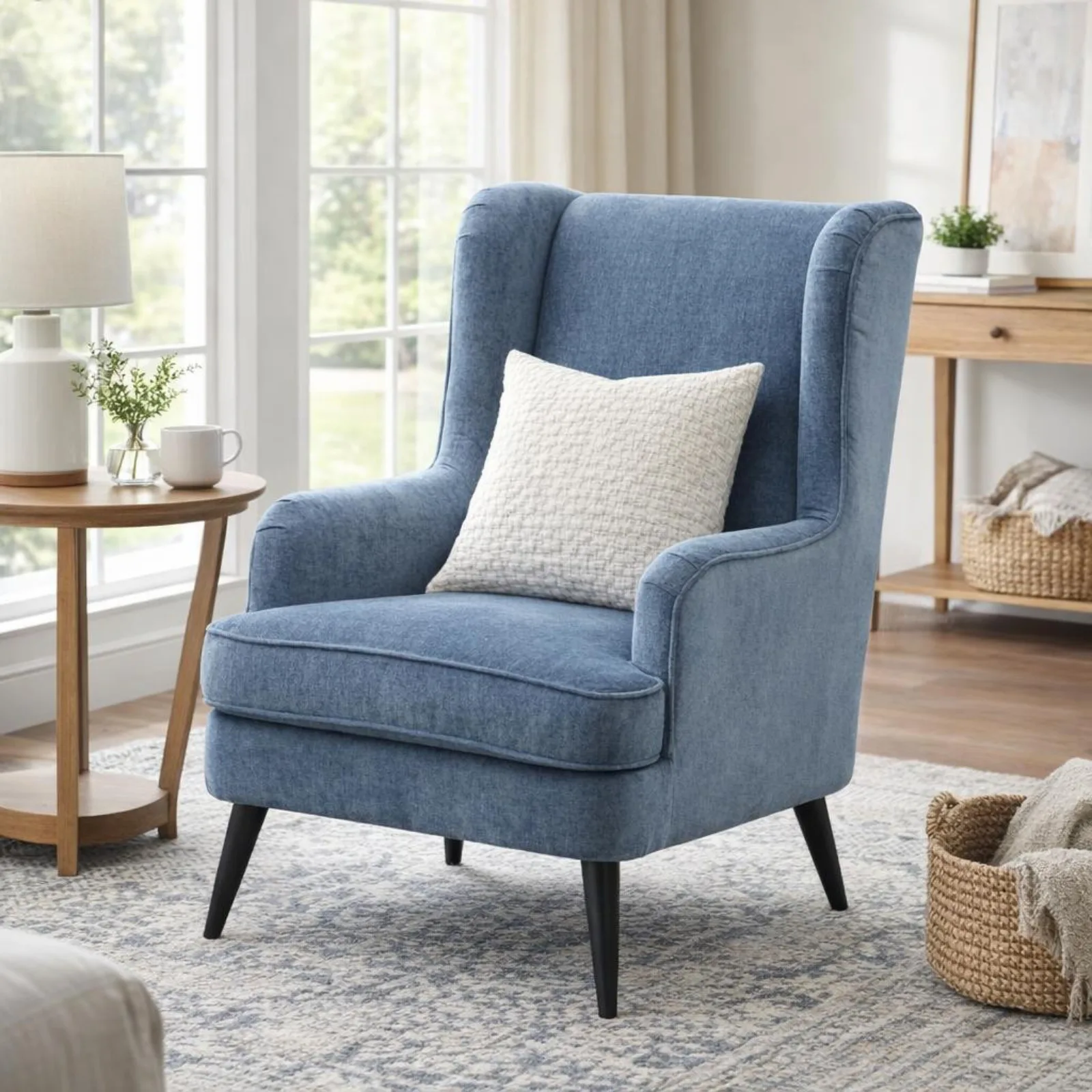 Vellis Wingback Armchair - Armchairs, photo 2 of 6