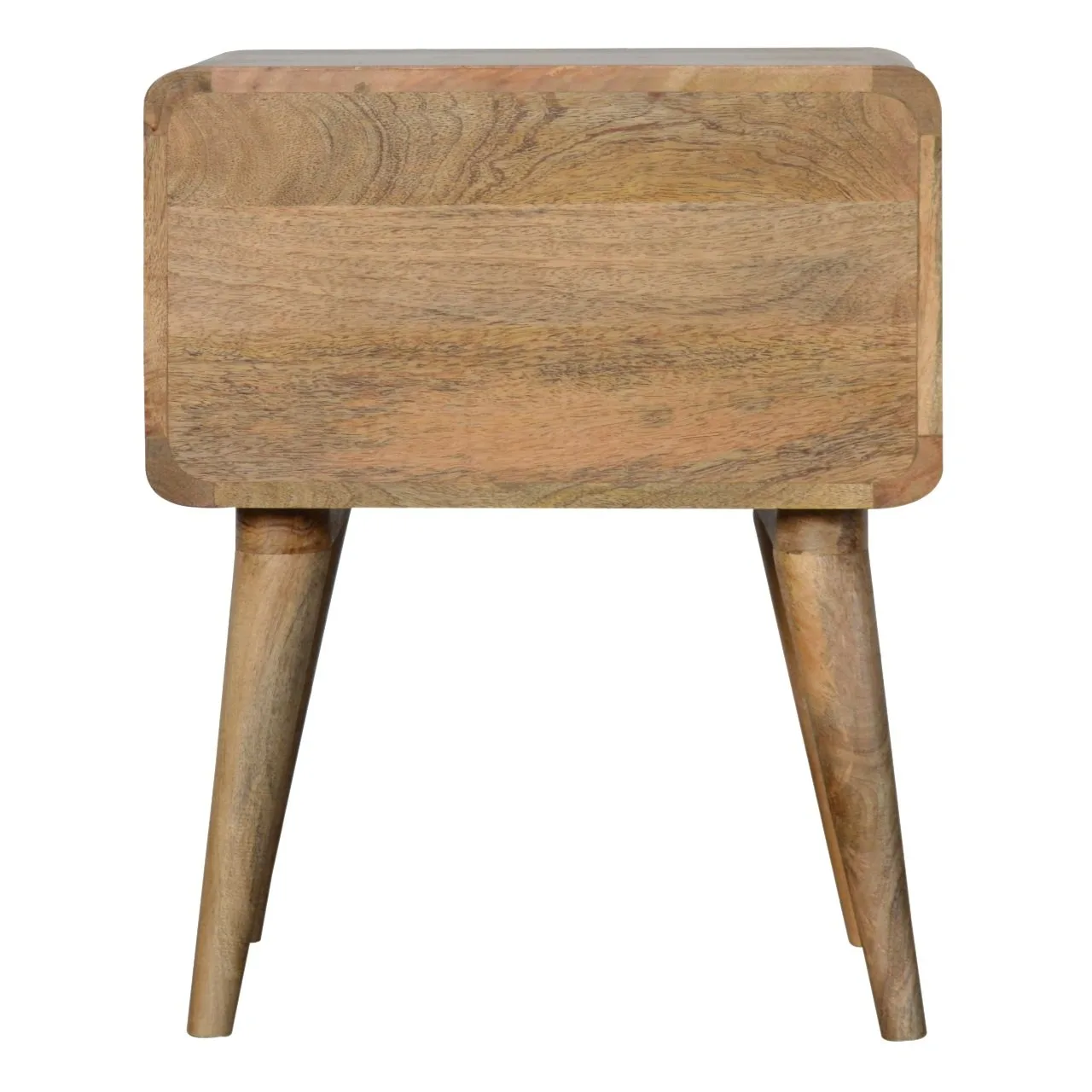 Curved Oak-ish Bedside - Bedside tables, photo 9 of 9