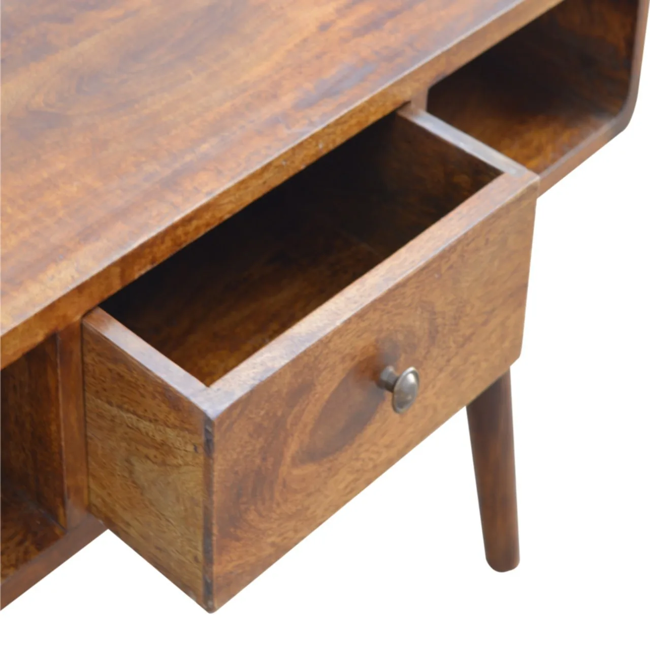 Curved Chestnut Coffee Table - Coffee tables, photo 7 of 9
