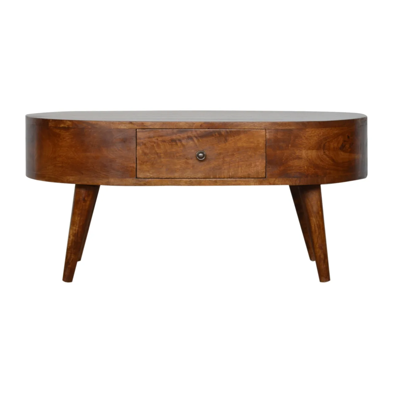 Chestnut Rounded Coffee Table - Coffee tables, photo 2 of 9