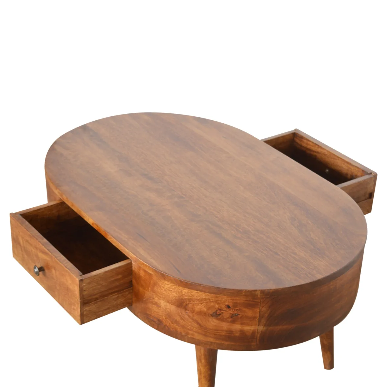 Chestnut Rounded Coffee Table - Coffee tables, photo 6 of 9