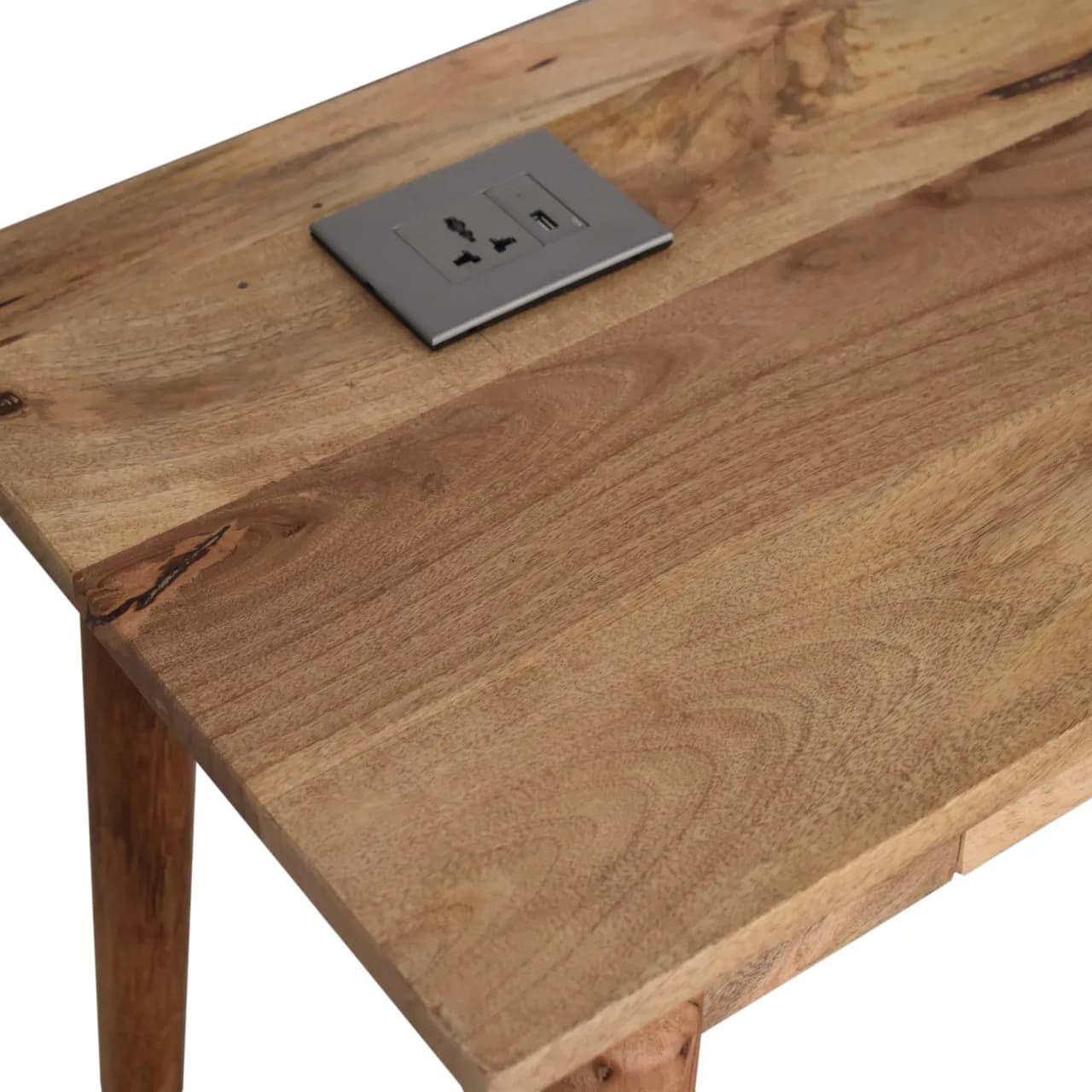 2 Drawer Cable Writing Desk - Desks, photo 4 of 10