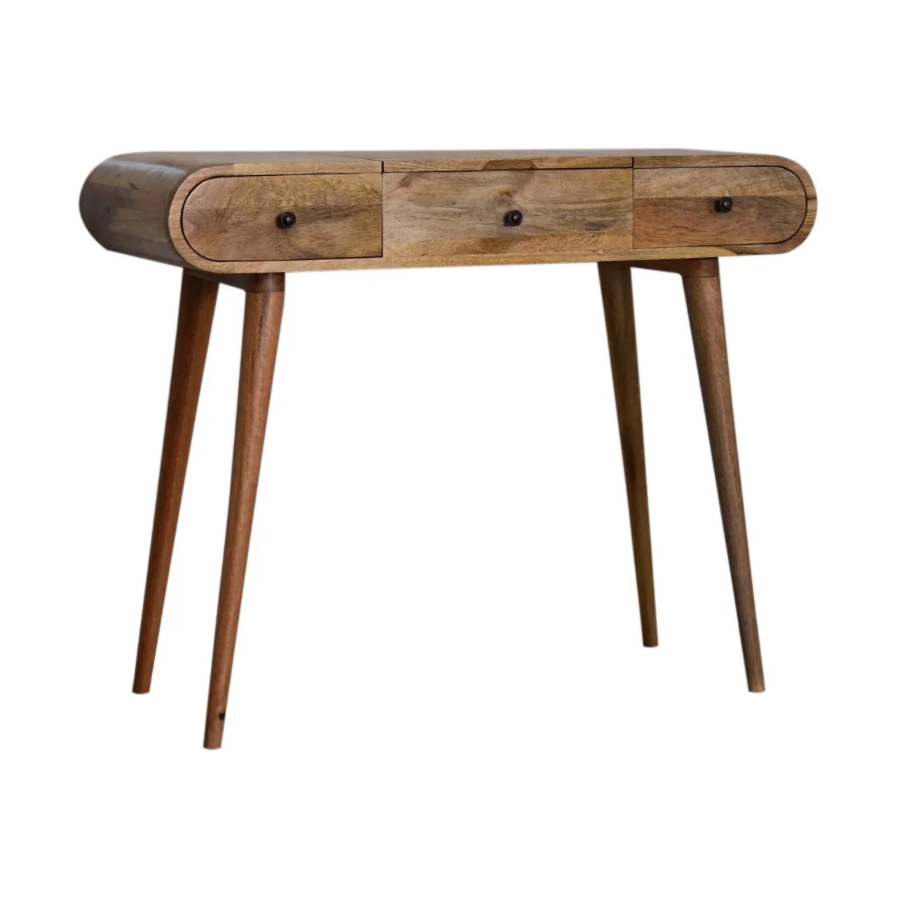 Oak-ish Round Dressing Table - Tables, photo 4 of 10