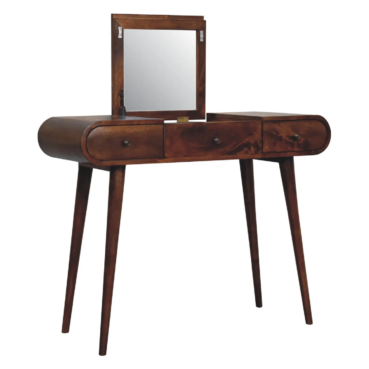 Chestnut Mirror Dressing Table - Tables, photo 6 of 10
