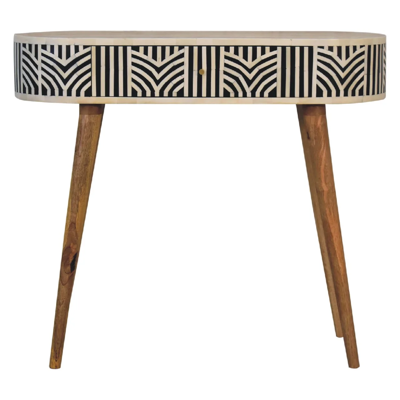 Edessa Bone Inlay Console Table - Console tables, photo 2 of 10