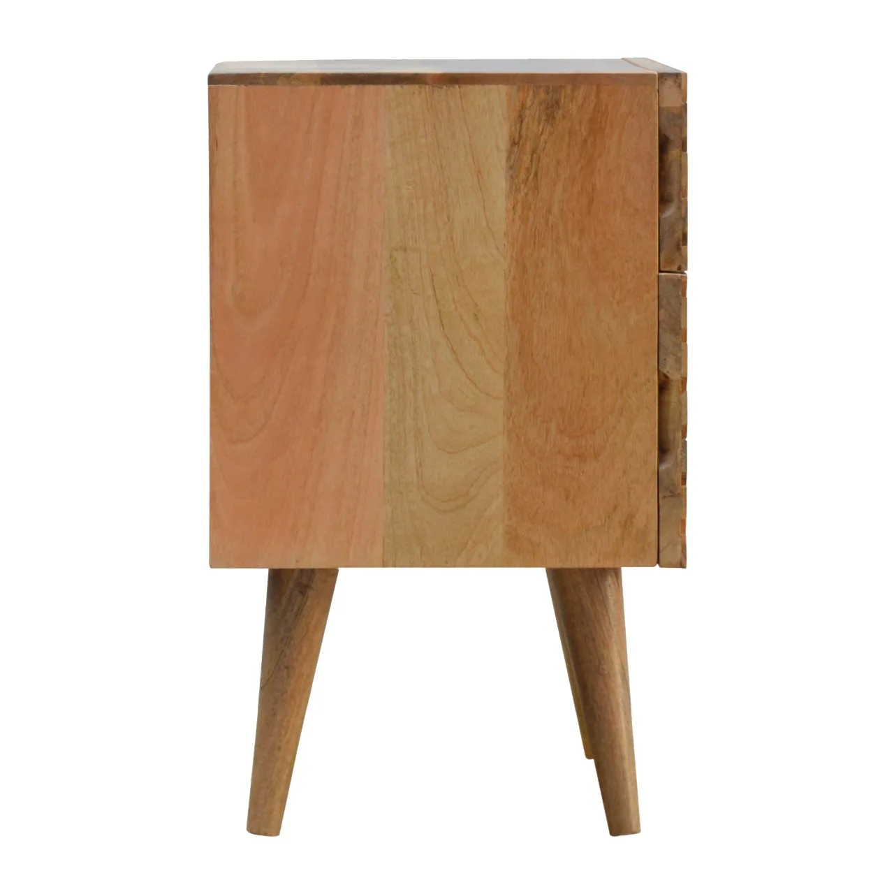 Lille 2 Drawer Oak-ish Bedside - Bedside tables, photo 9 of 10