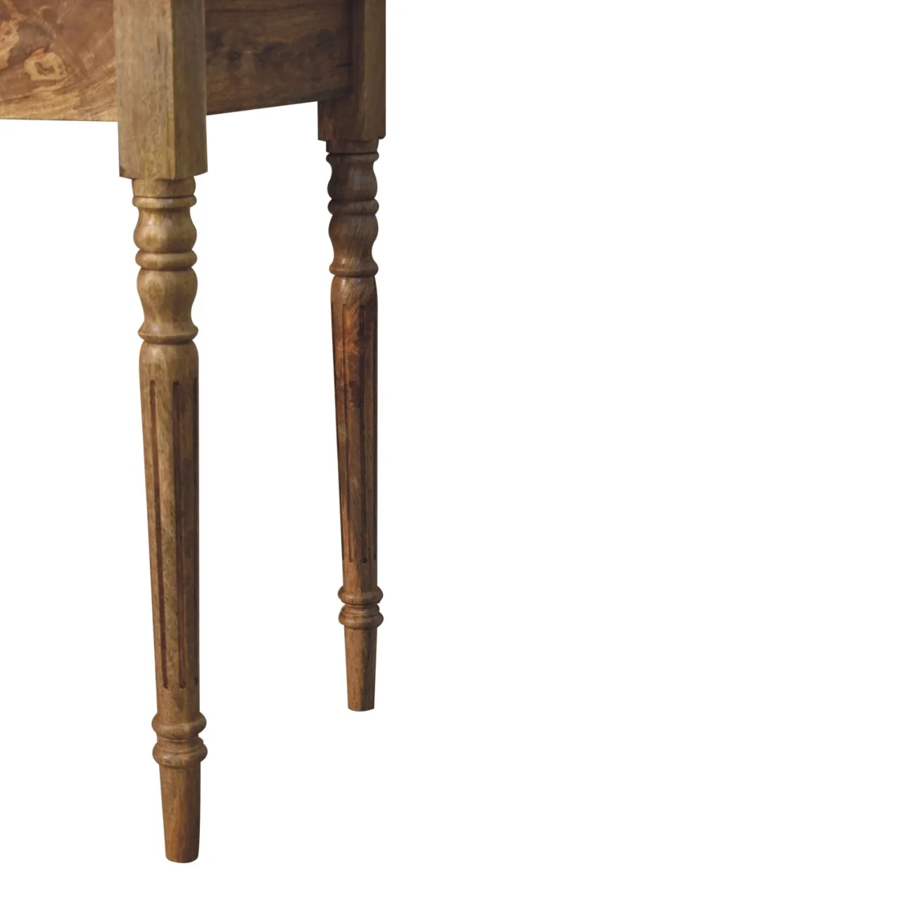 Oakish Turned Leg Writing Desk - Desks, photo 8 of 10