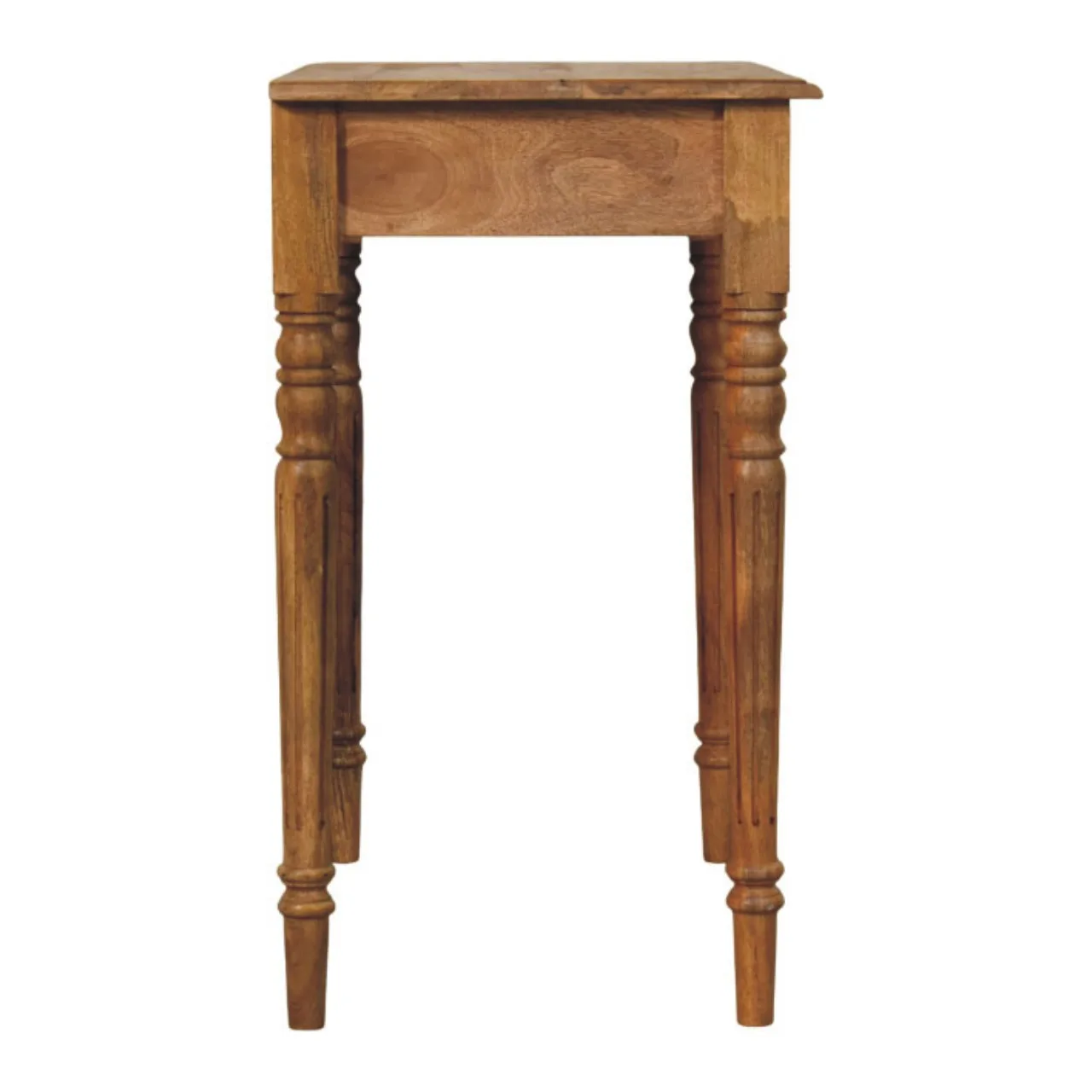 Oakish Turned Leg Writing Desk - Desks, photo 9 of 10