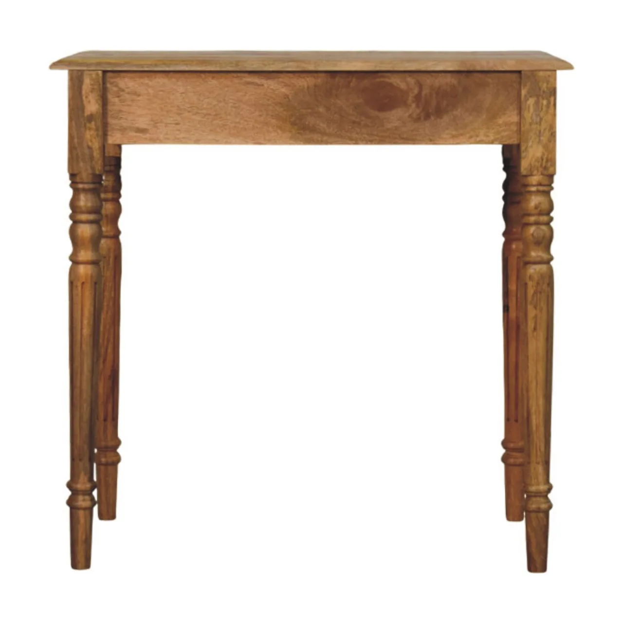 Oakish Turned Leg Writing Desk - Desks, photo 10 of 10