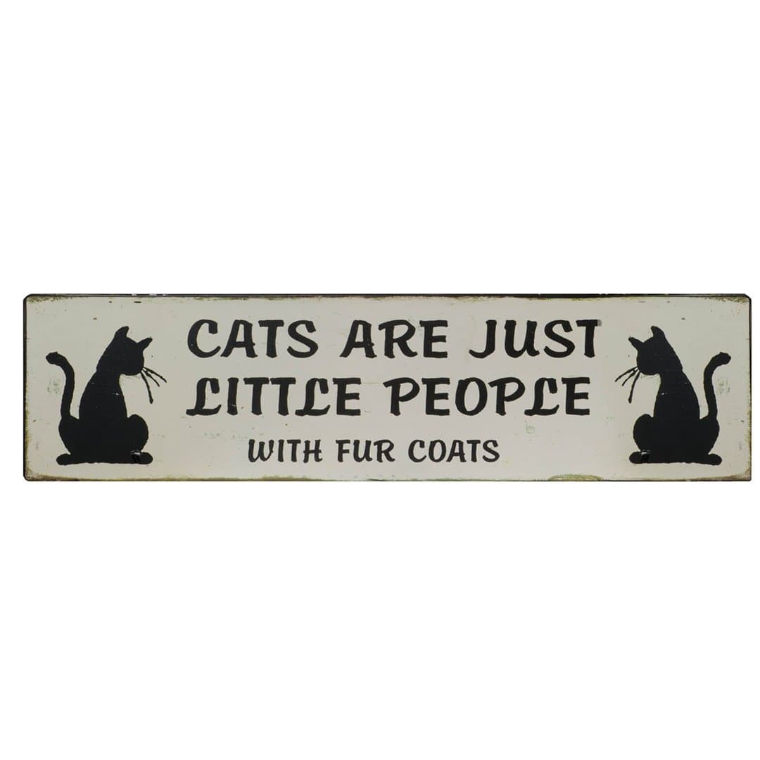 Cats Are Just Little People Plaque - Sculptures & ornaments, photo 2 of 2
