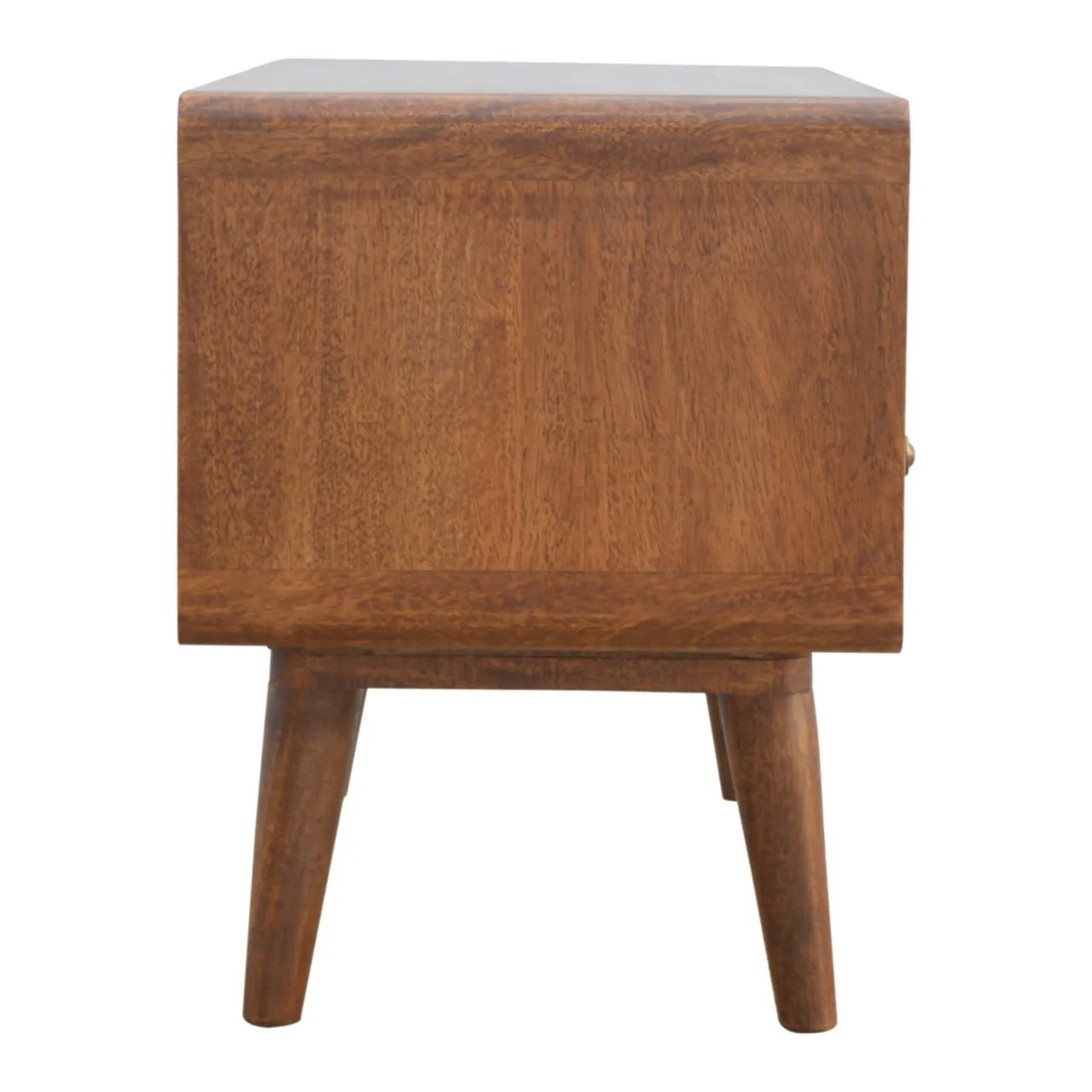 Curved Chestnut Media Unit - TV & media units, photo 8 of 10