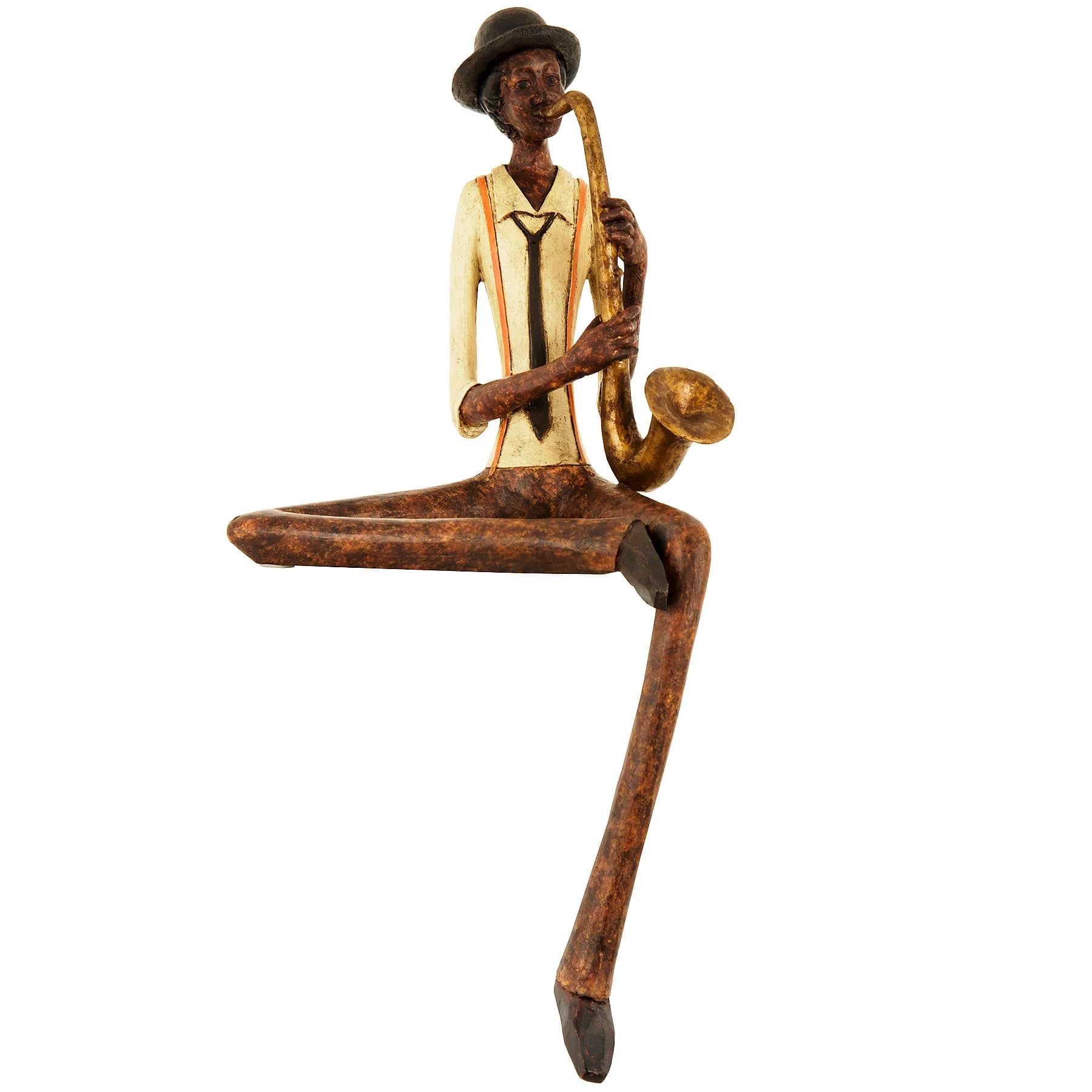 Sitting Jazz Band Saxophonist - Decorative, photo 3 of 5