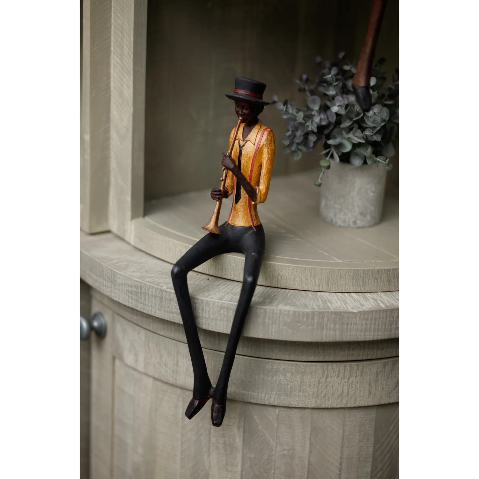 Sitting Jazz Band Trumpeter - Decorative, photo 4 of 5