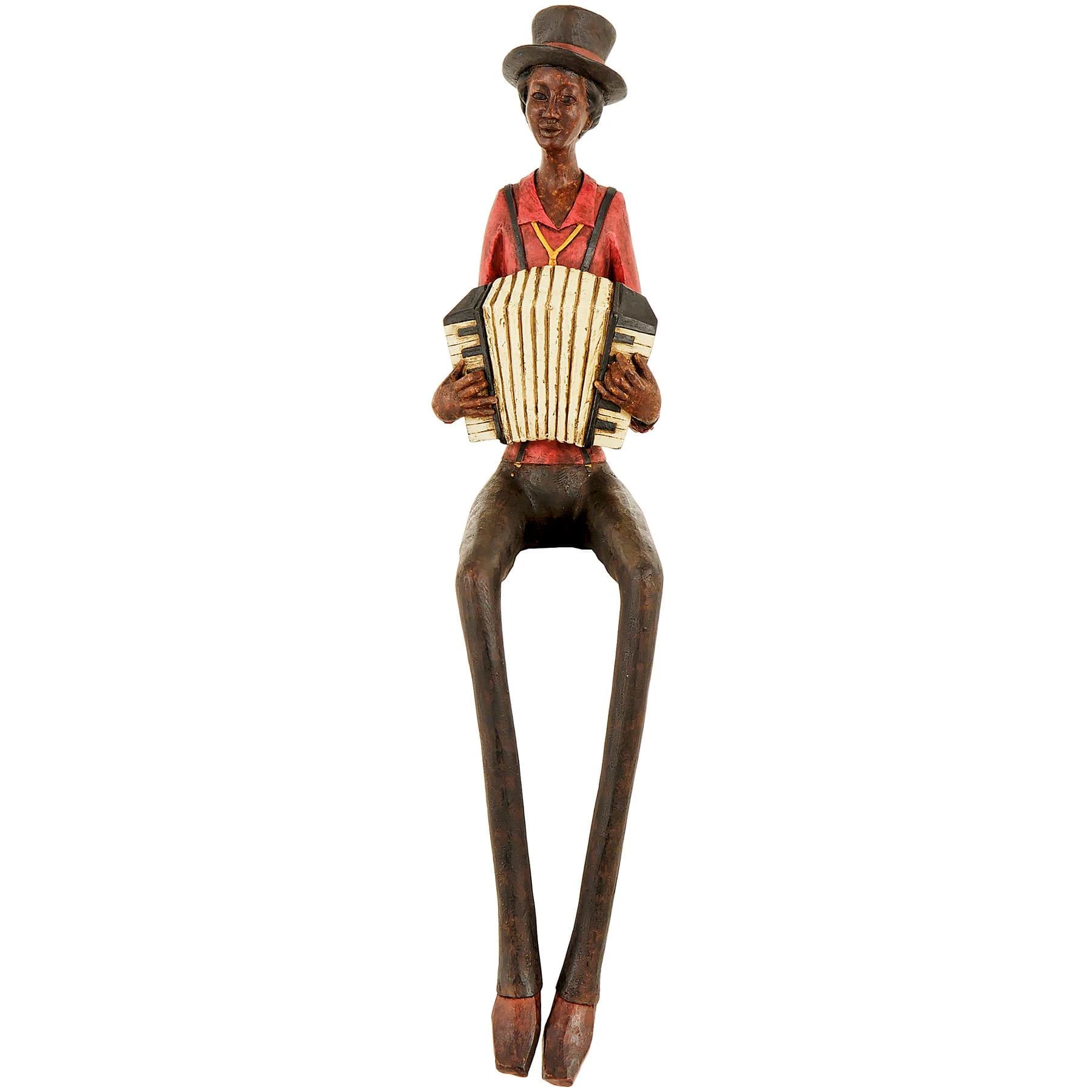 Sitting Jazz Band Squeeze Box - Sculptures & ornaments, photo 2 of 4