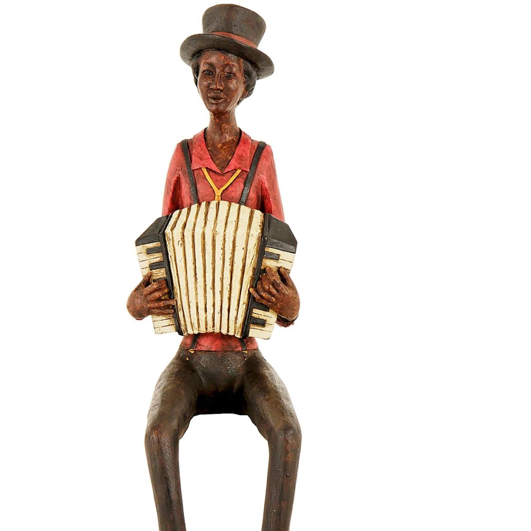 Sitting Jazz Band Squeeze Box - Sculptures & ornaments, photo 3 of 4