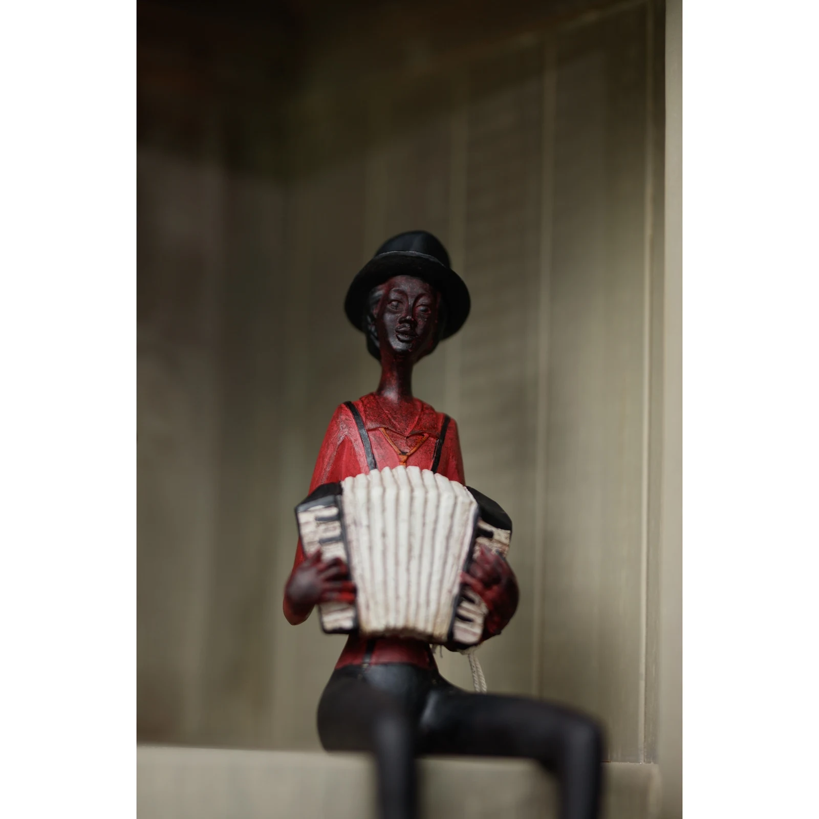 Sitting Jazz Band Squeeze Box - Sculptures & ornaments, photo 4 of 4