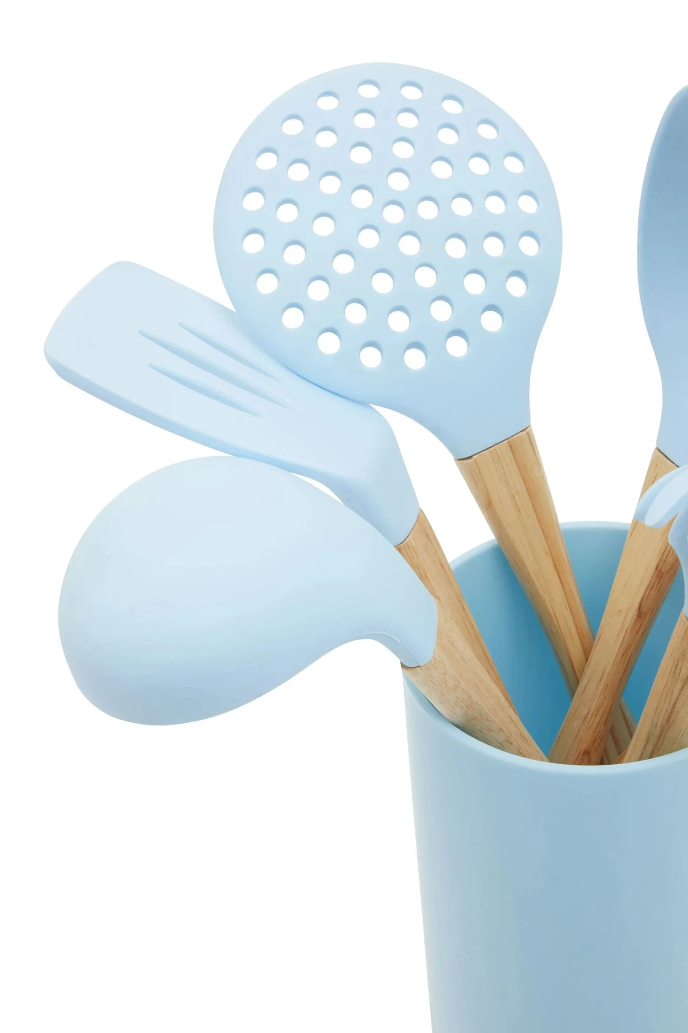 Zing 7 Piece Utensil Set in Pastel Blue - Accessories, photo 4 of 4