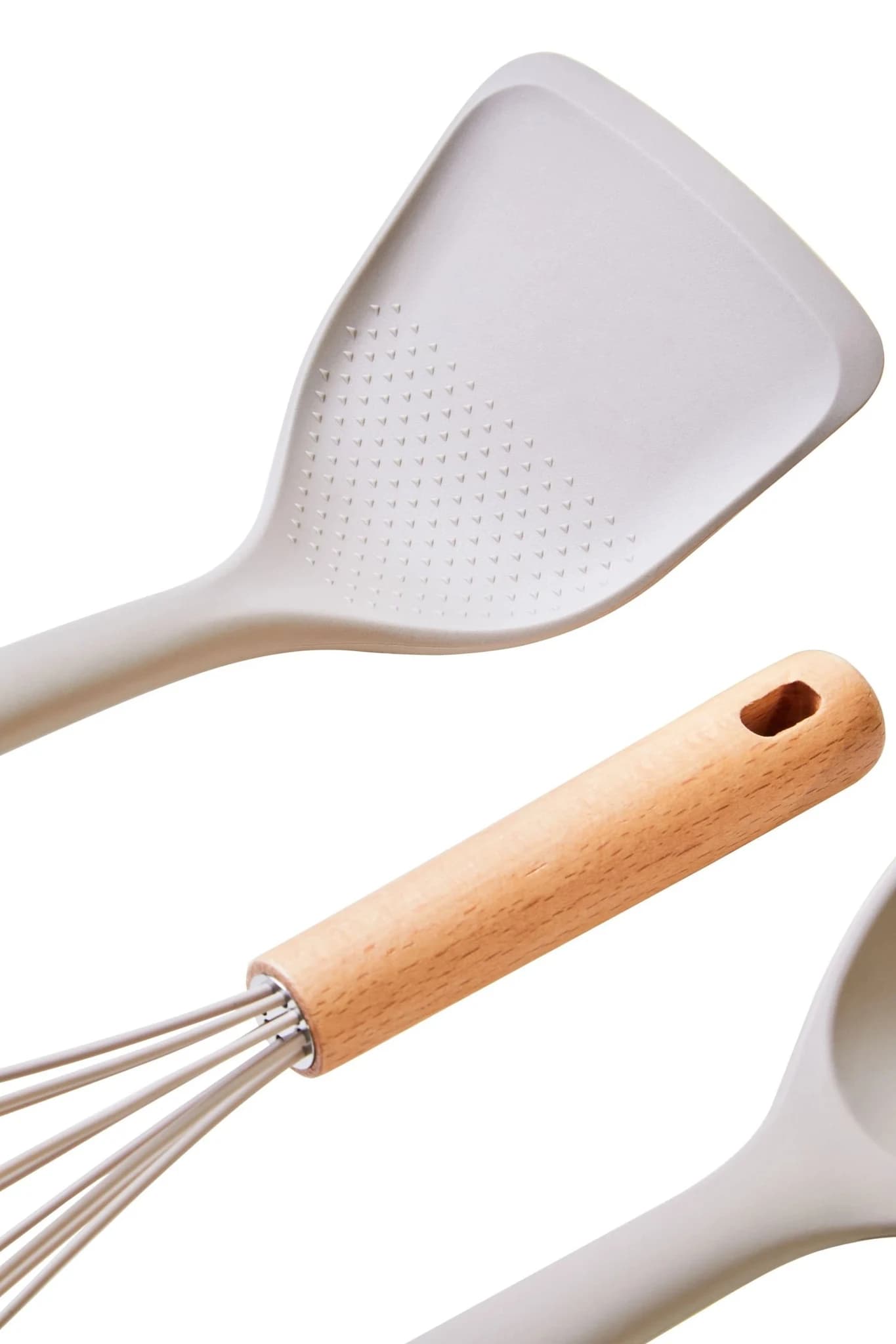 Nova Stone Grey Silicone Head 3 Piece Kitchen Tool Set - Accessories, photo 3 of 4