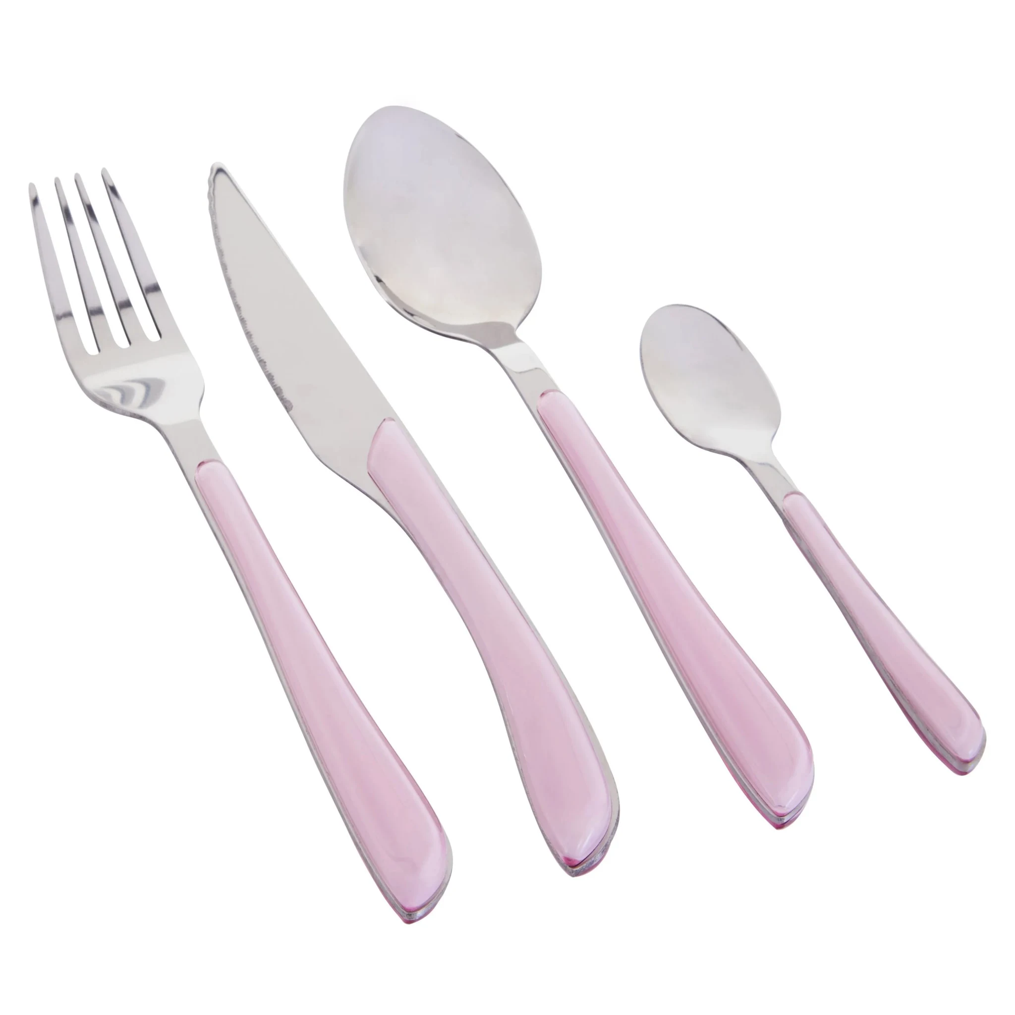 Zuma 24 Piece Multi Pastel Coloured Cutlery - Tables, photo 6 of 6