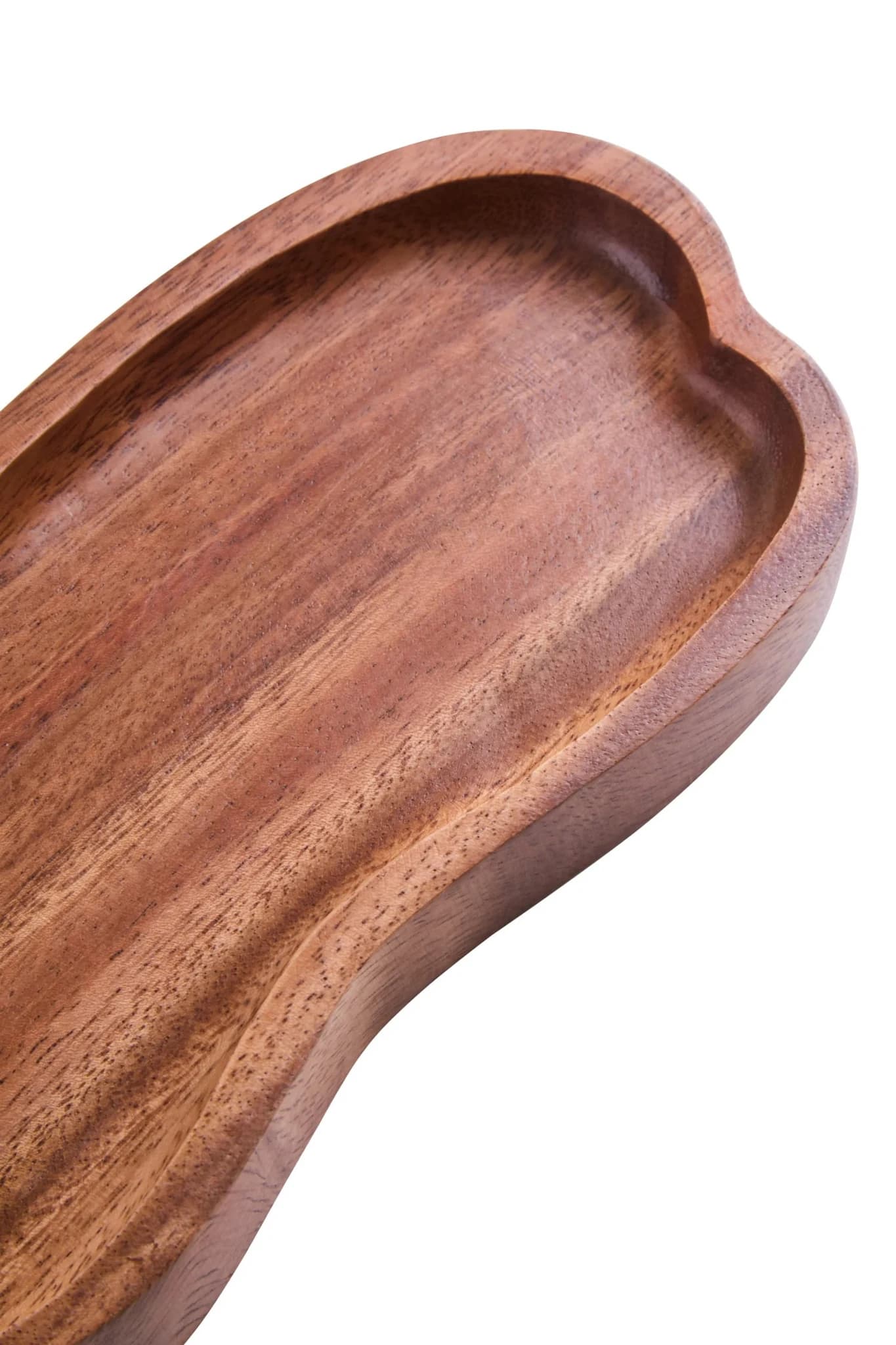 Kora Acacia Wood Medium Organic Shape Serving Plate and Tray - Tables, photo 6 of 8