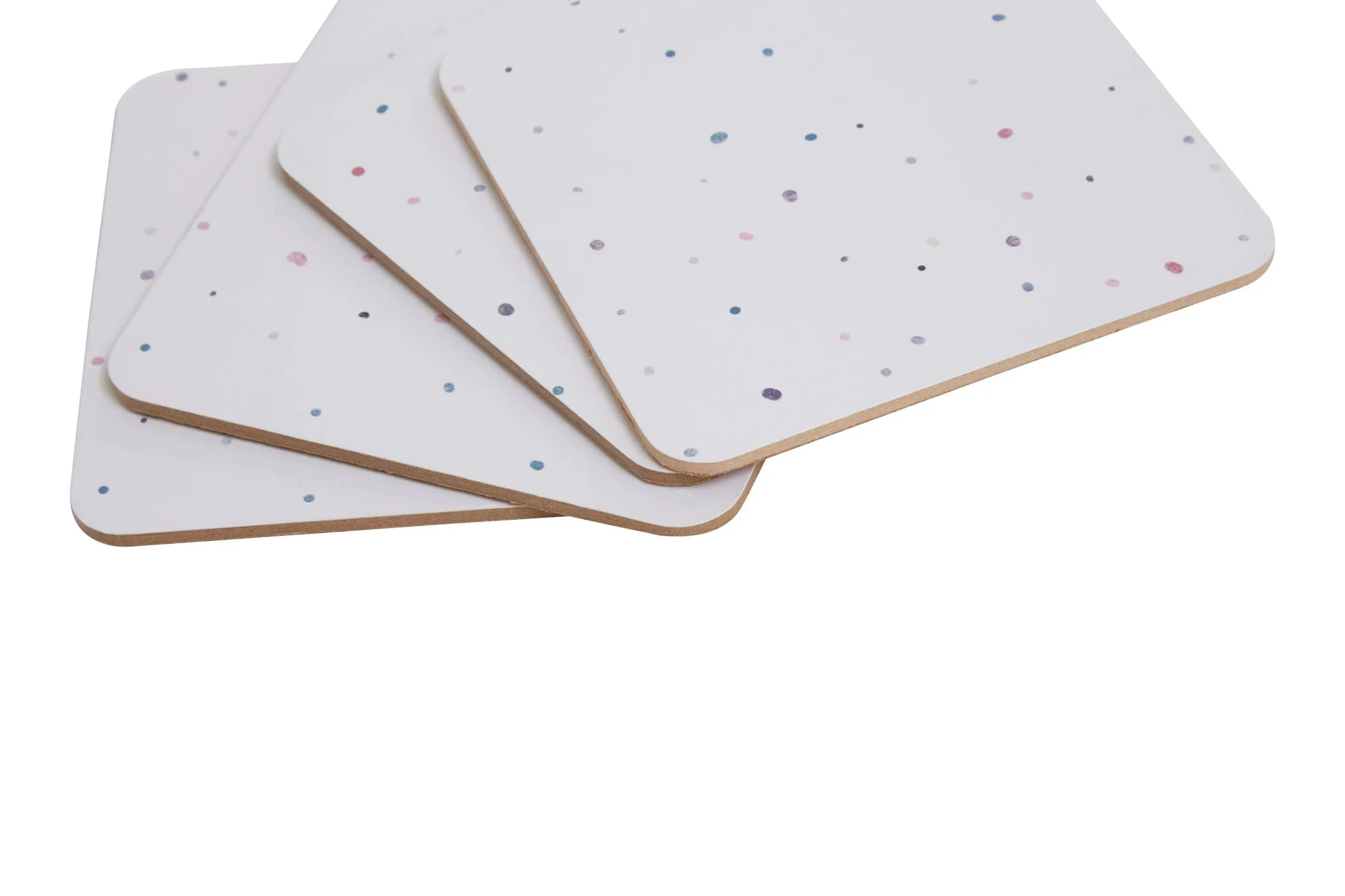 Speckled Set of 4 Coasters - Tables, photo 3 of 4