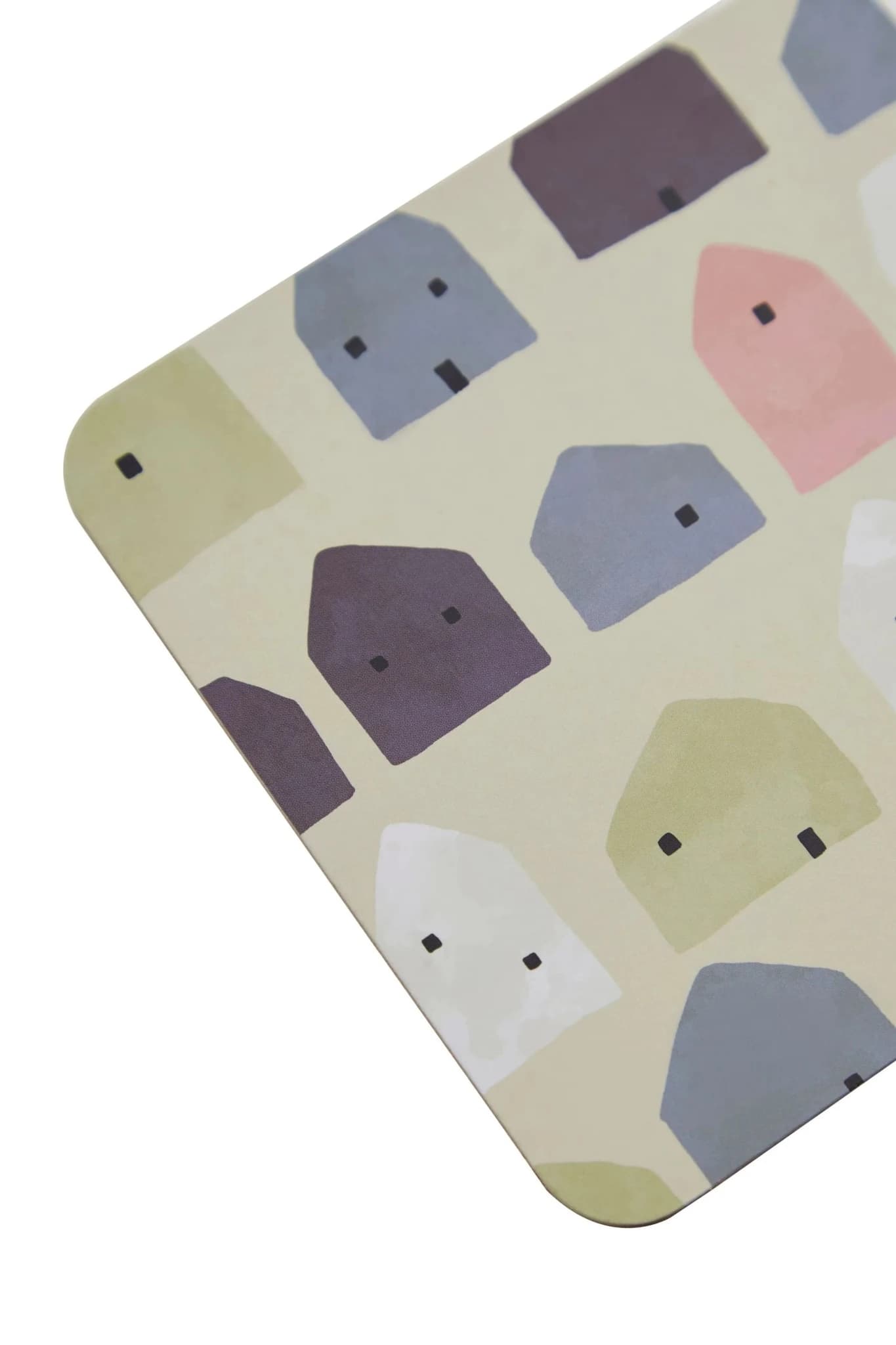Calcot 4 Piece Square Wild Cottage Coasters - Tables, photo 5 of 5